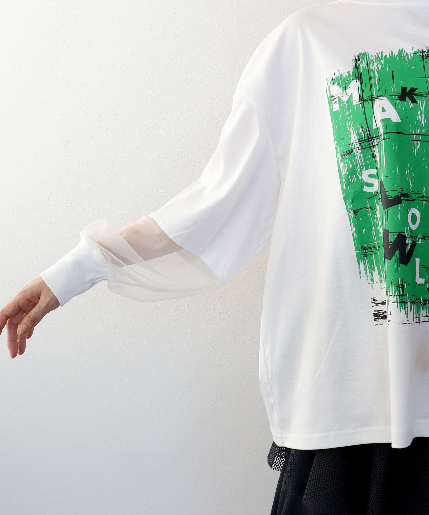 【RISLEY】ビッグロゴロングＴシャツ