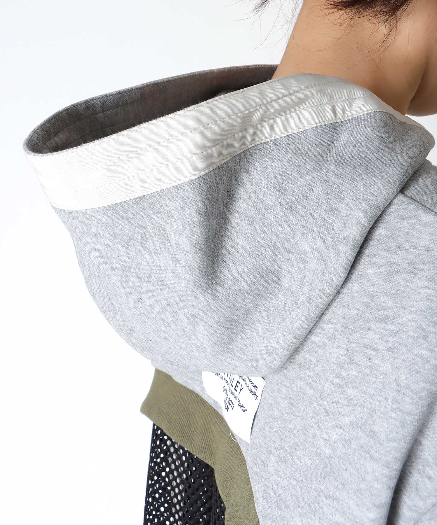 【RISLEY】バックメッシュパーカー