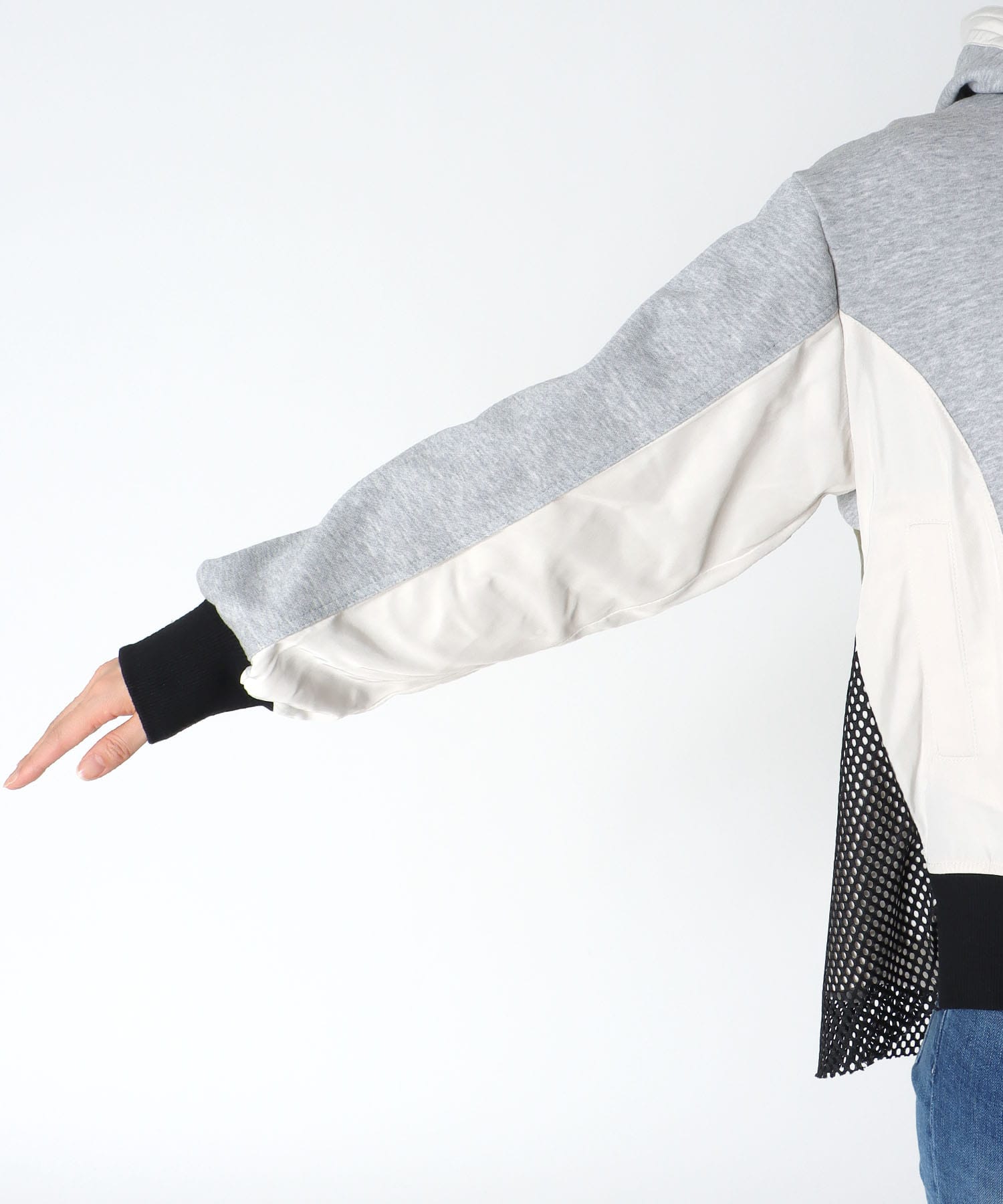 【RISLEY】バックメッシュパーカー