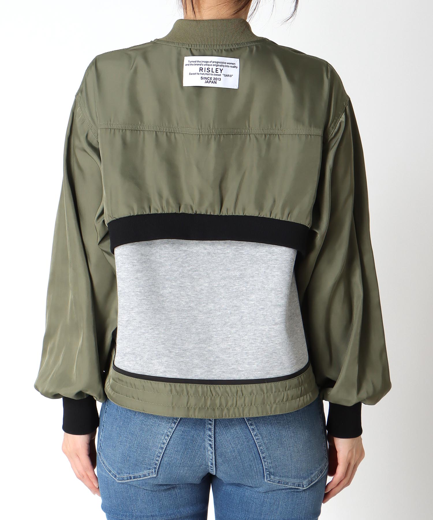 【RISLEY】肩がけボレロプルオーバー