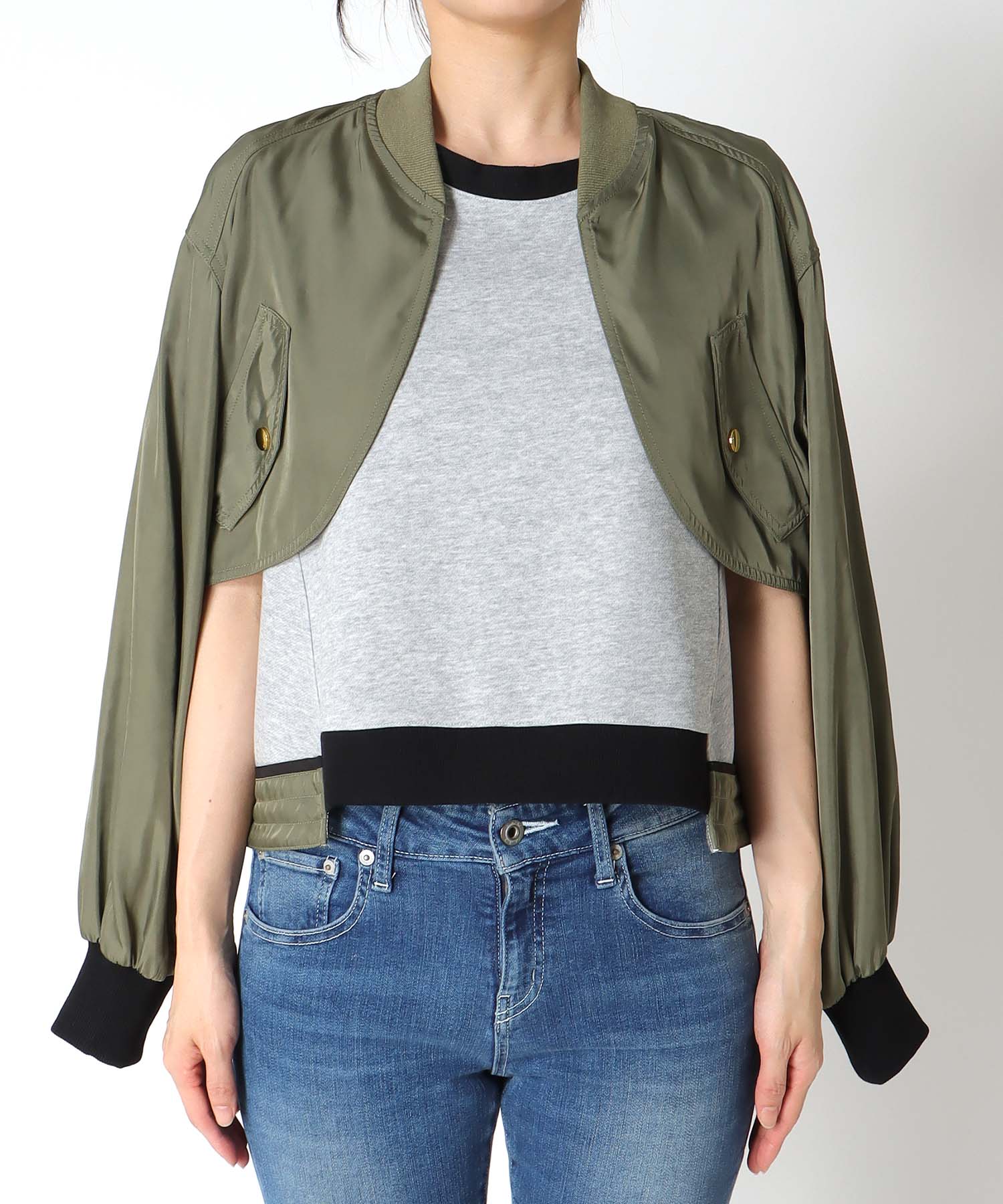 【RISLEY】肩がけボレロプルオーバー