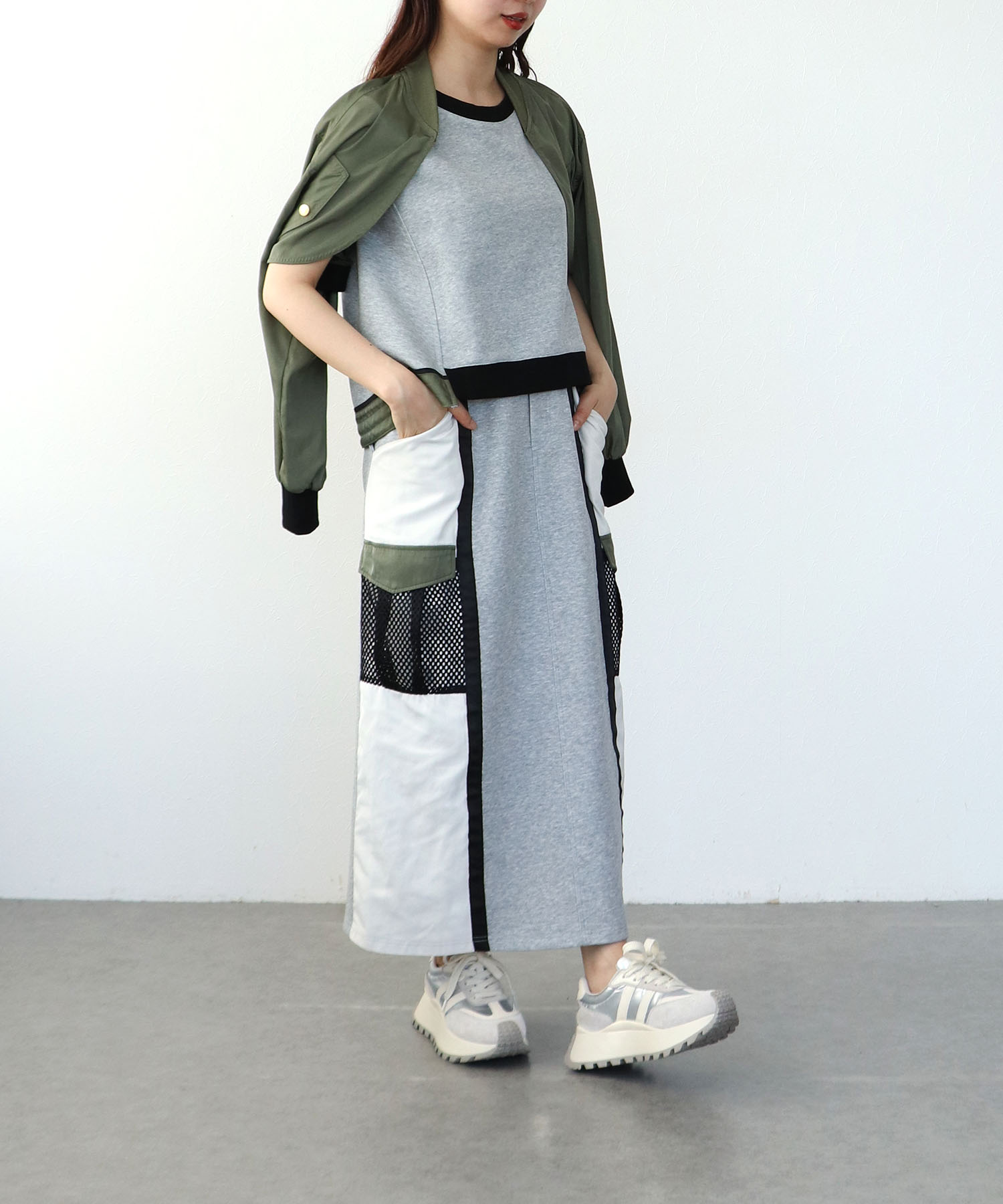 【RISLEY】肩がけボレロプルオーバー