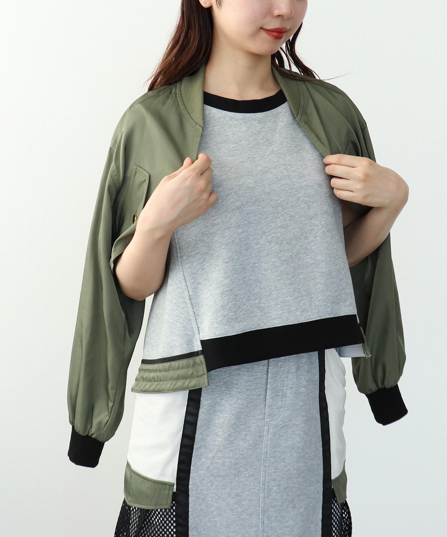 【RISLEY】肩がけボレロプルオーバー