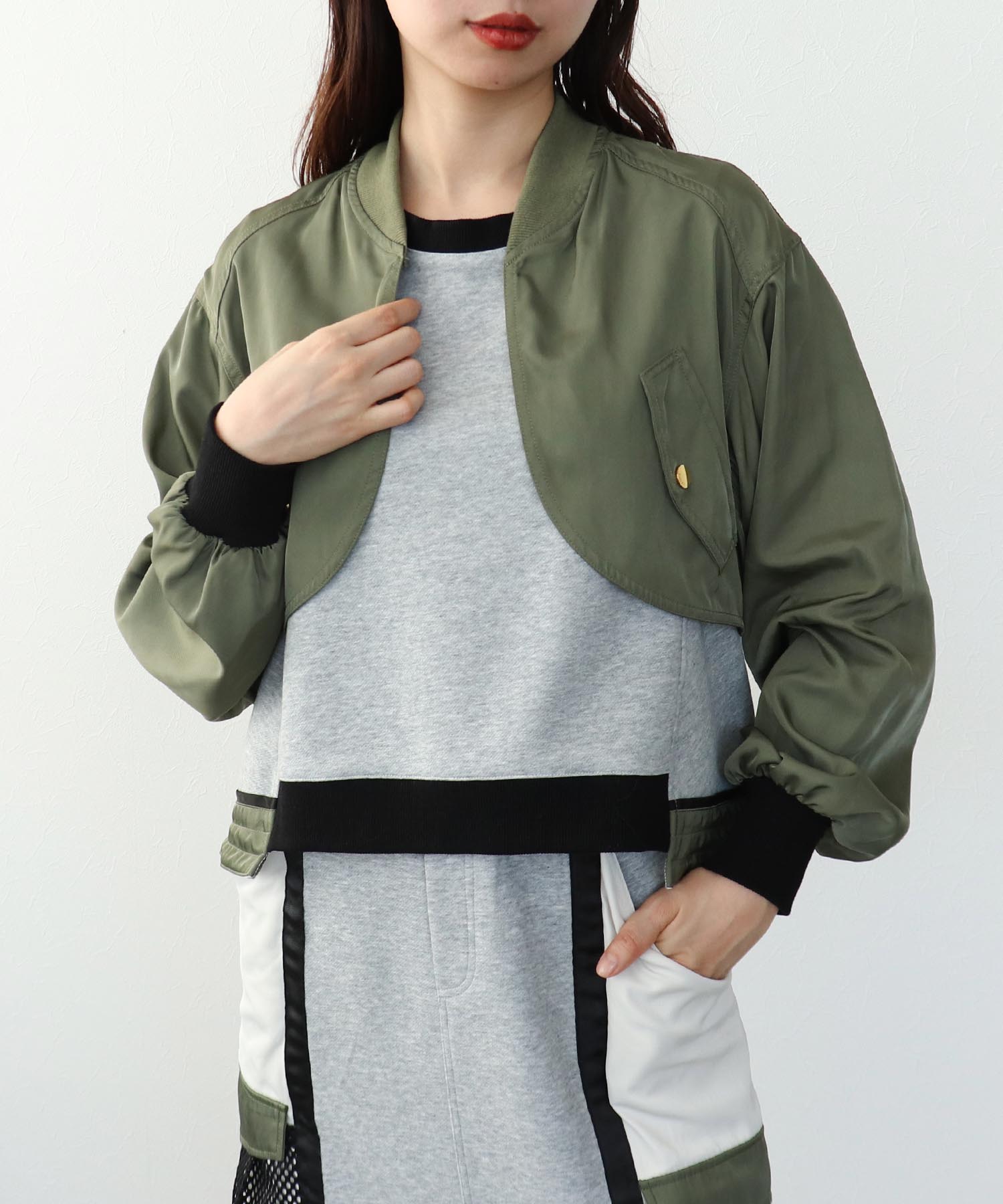 【RISLEY】肩がけボレロプルオーバー