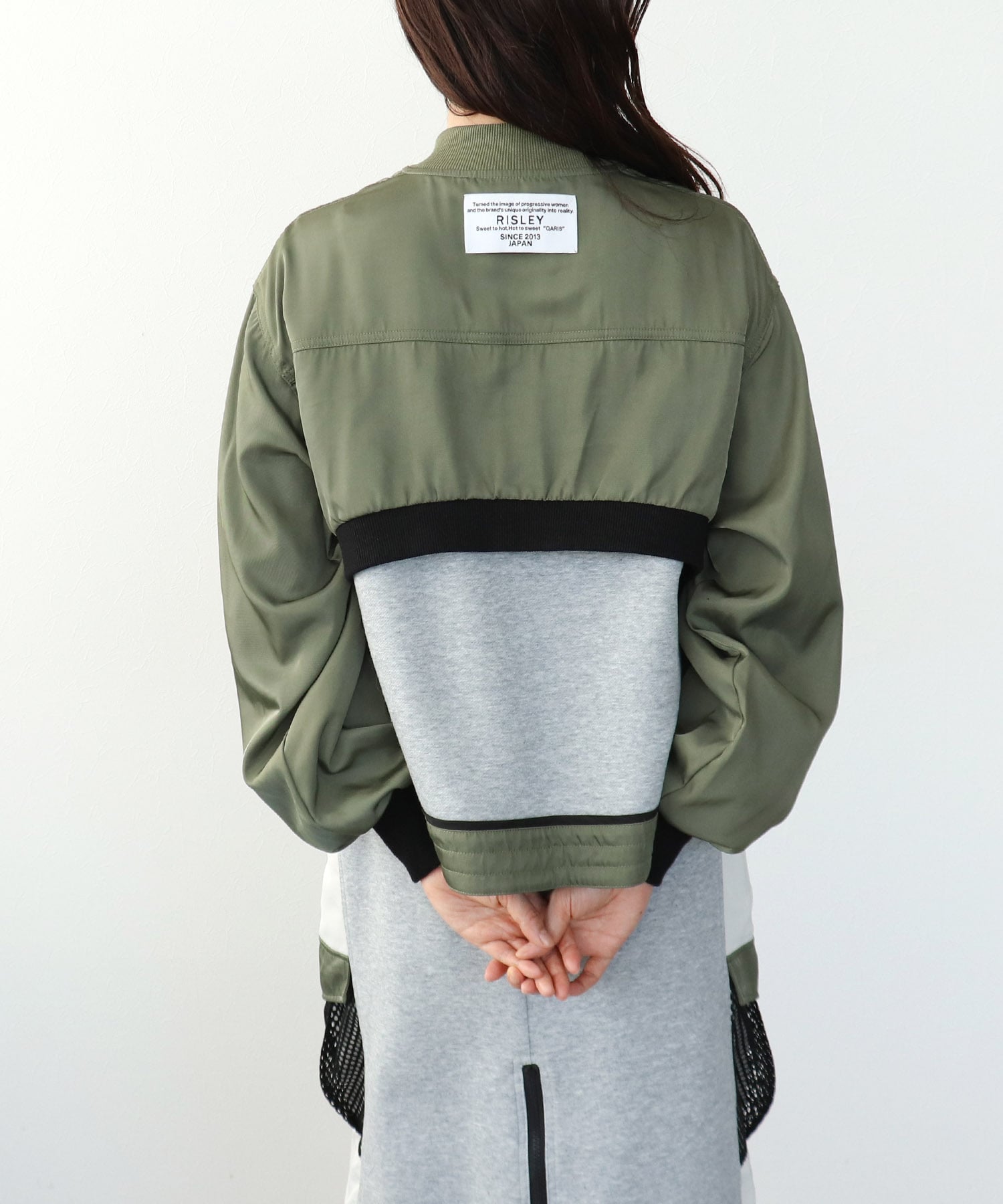 【RISLEY】肩がけボレロプルオーバー