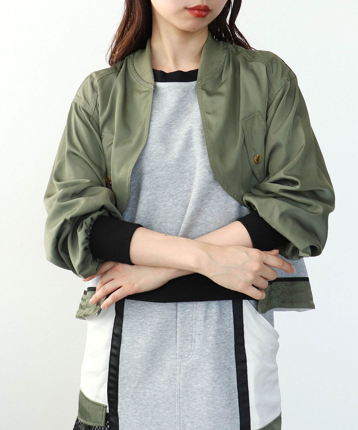 【RISLEY】肩がけボレロプルオーバー