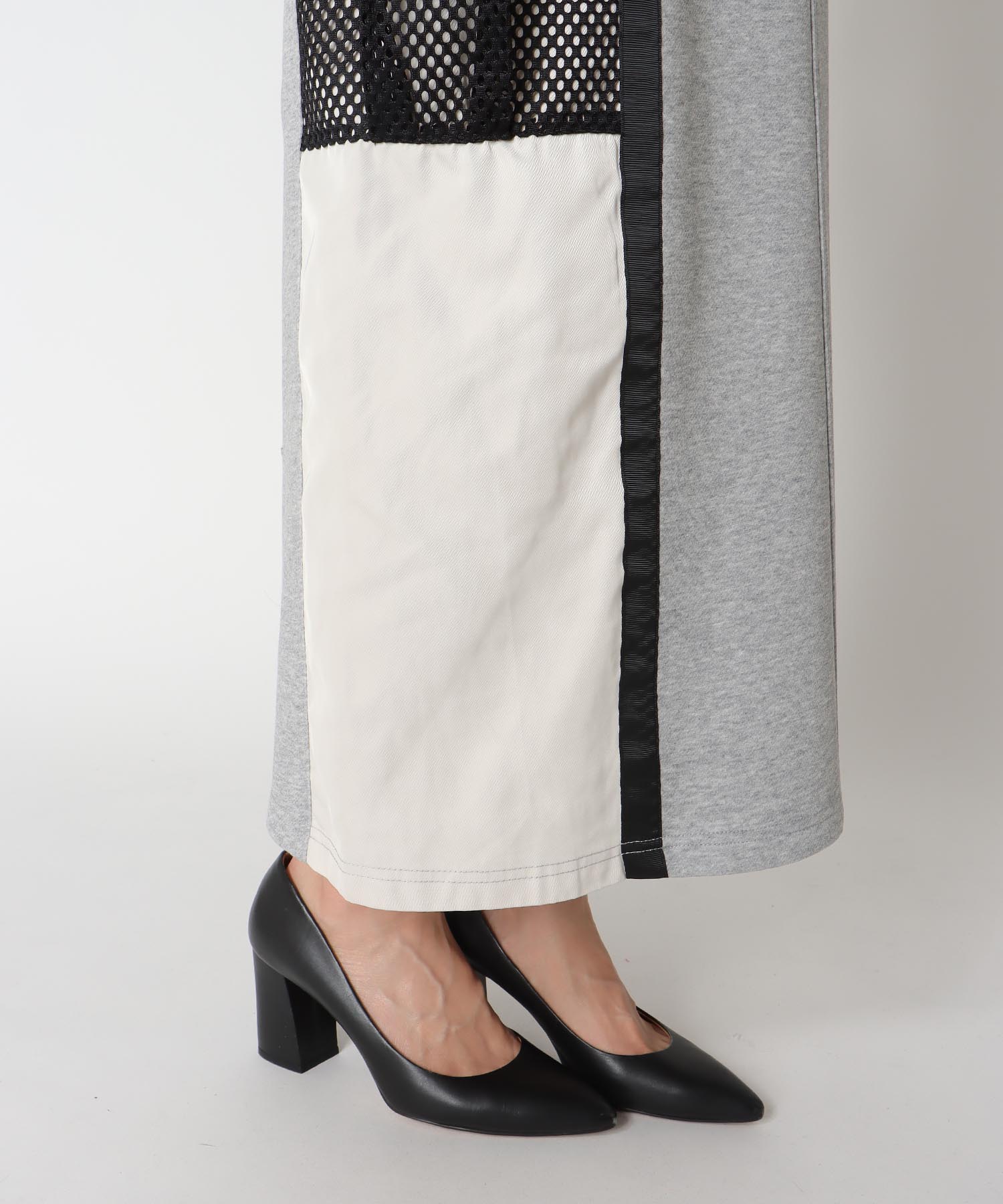 【RISLEY】バックZIPバイカラースカート