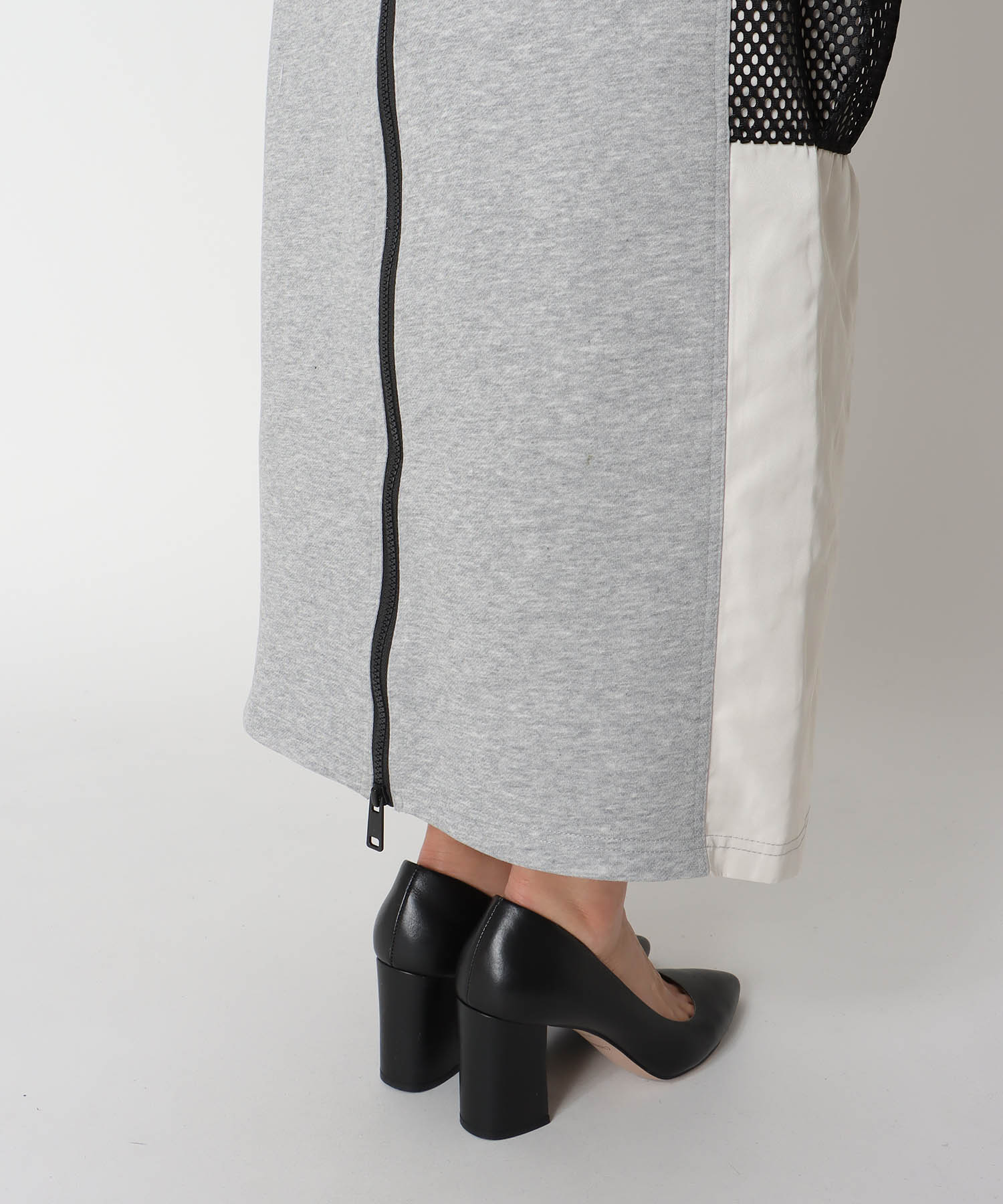 【RISLEY】バックZIPバイカラースカート