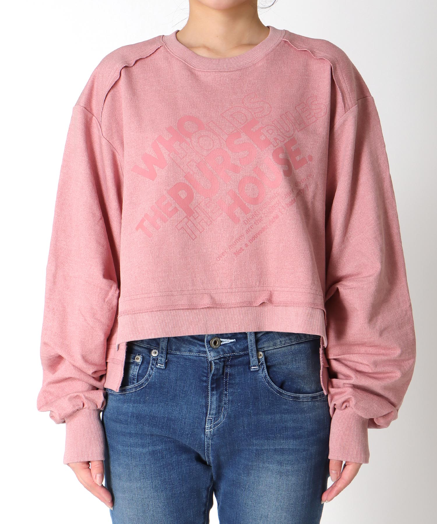 【RISLEY】ショートロゴカットプルオーバー