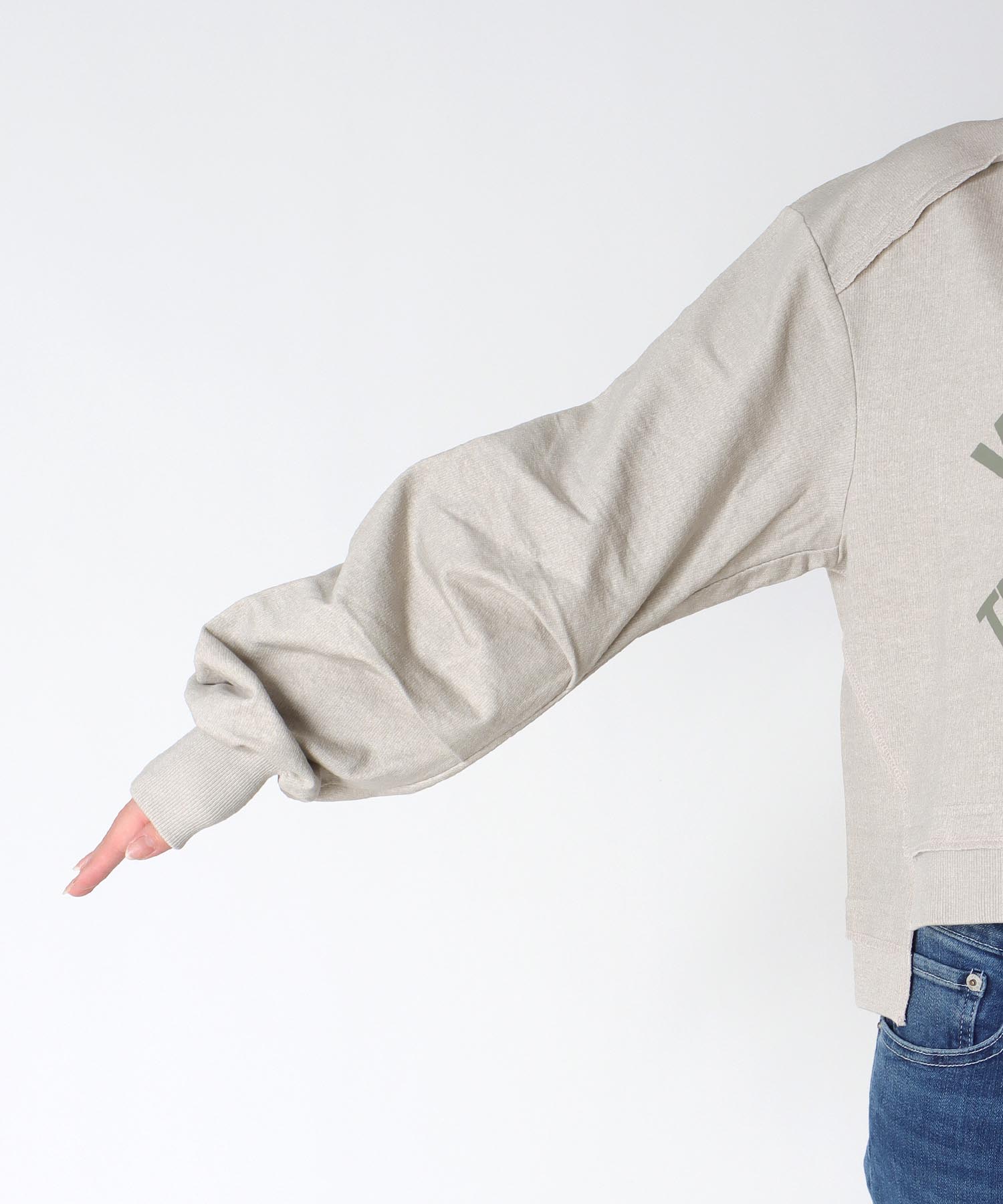 【RISLEY】ショートロゴカットプルオーバー