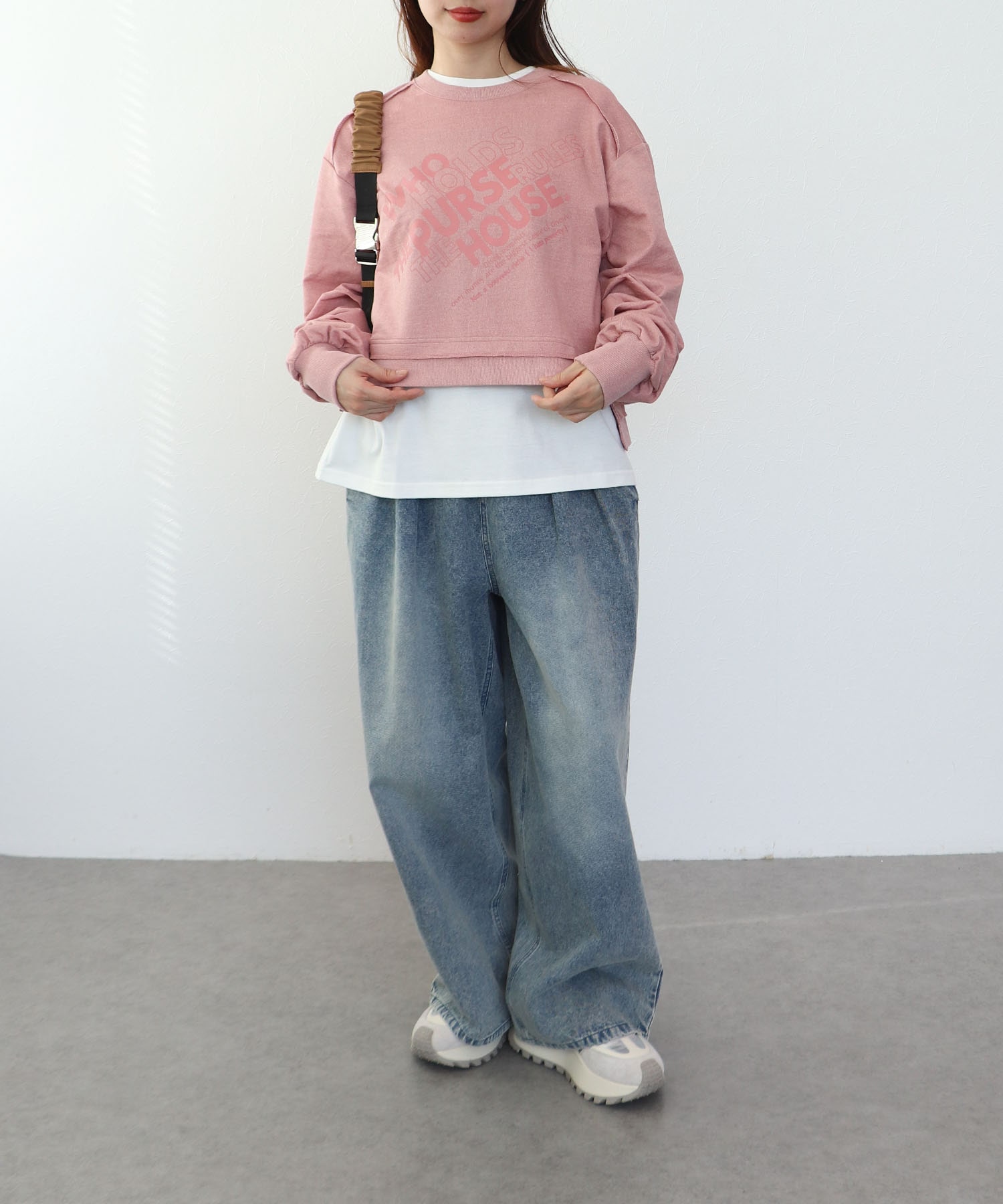 【RISLEY】ショートロゴカットプルオーバー