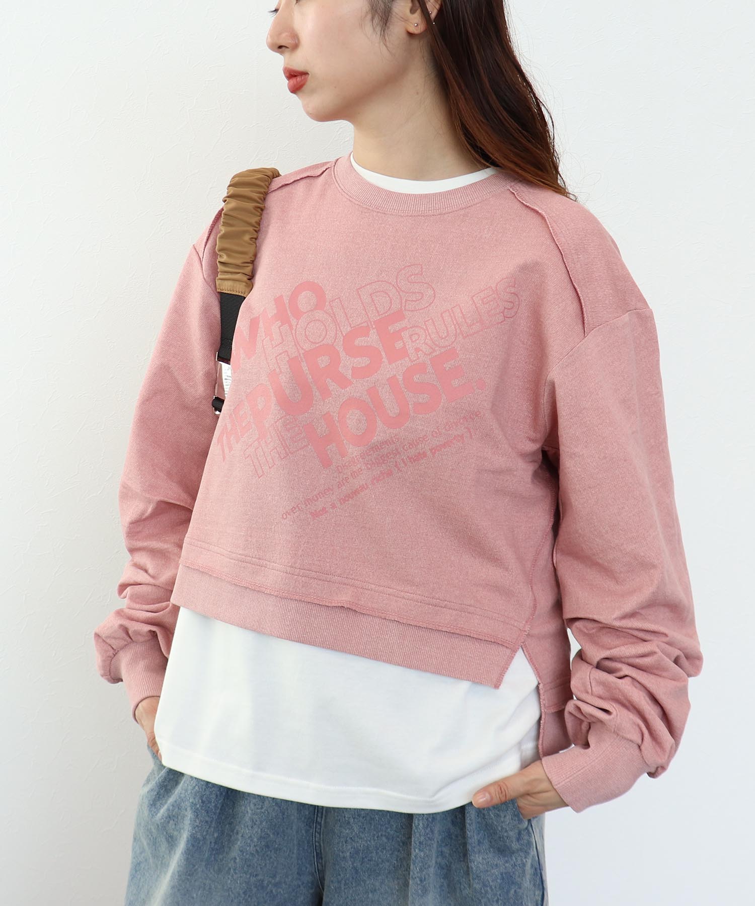 【RISLEY】ショートロゴカットプルオーバー