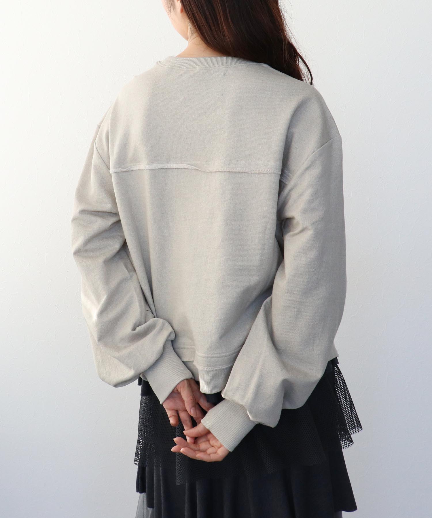 【RISLEY】ショートロゴカットプルオーバー