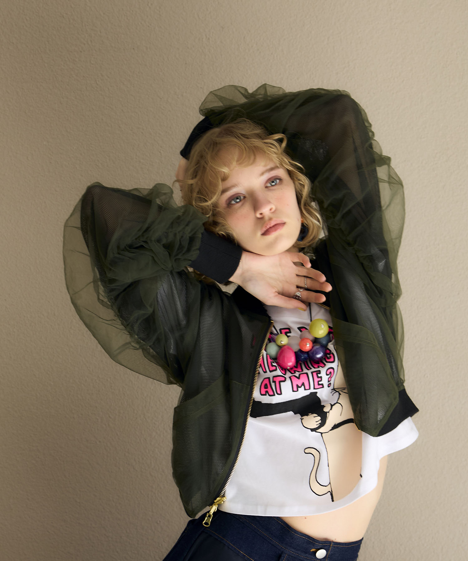 【RISLEY】マルチウェイチュールブルゾン