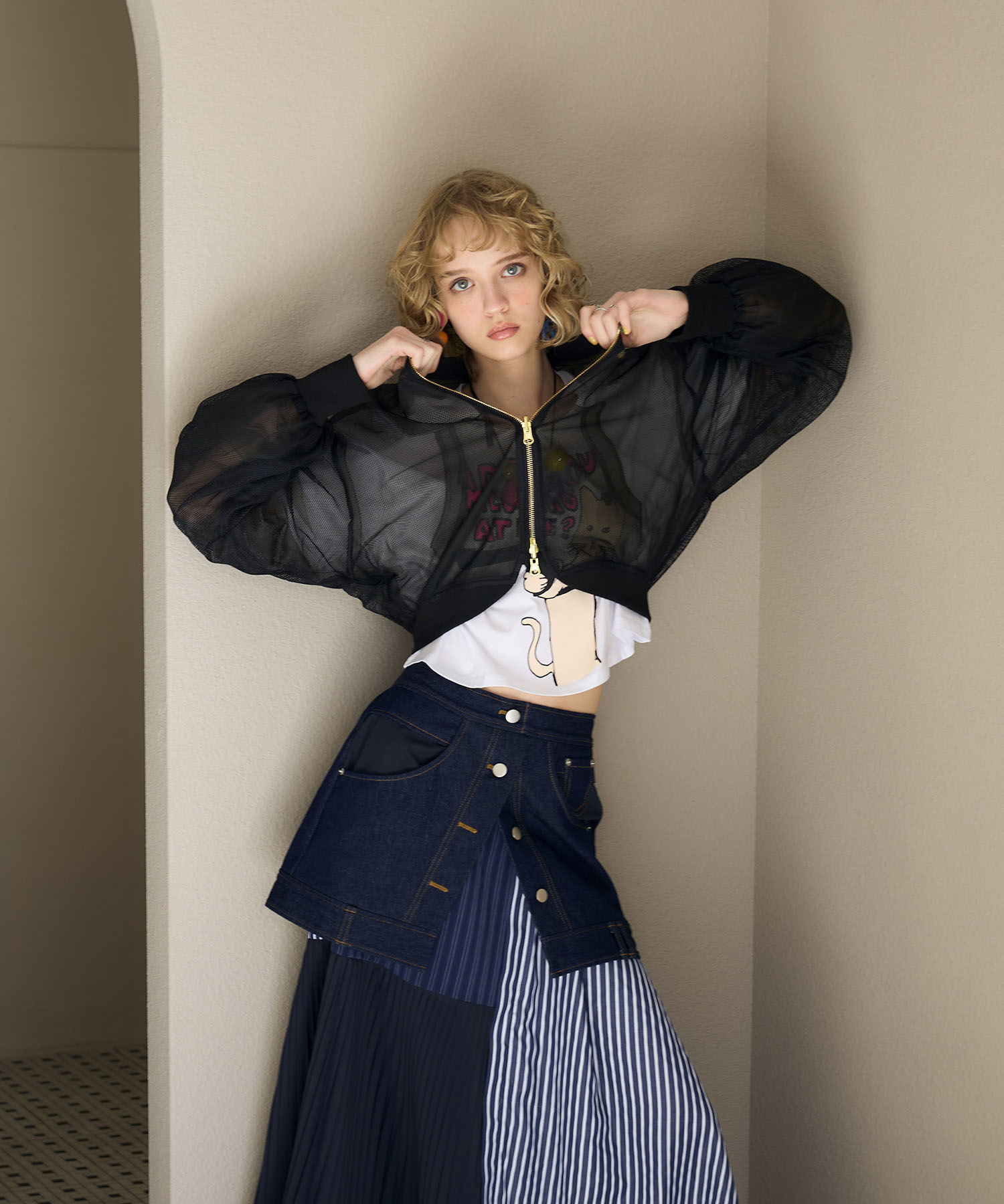 【RISLEY】マルチウェイチュールブルゾン