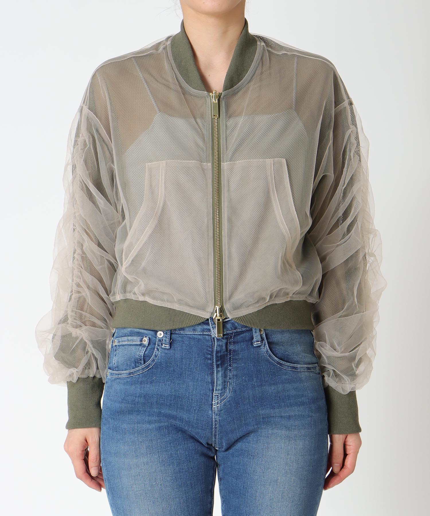 【RISLEY】マルチウェイチュールブルゾン