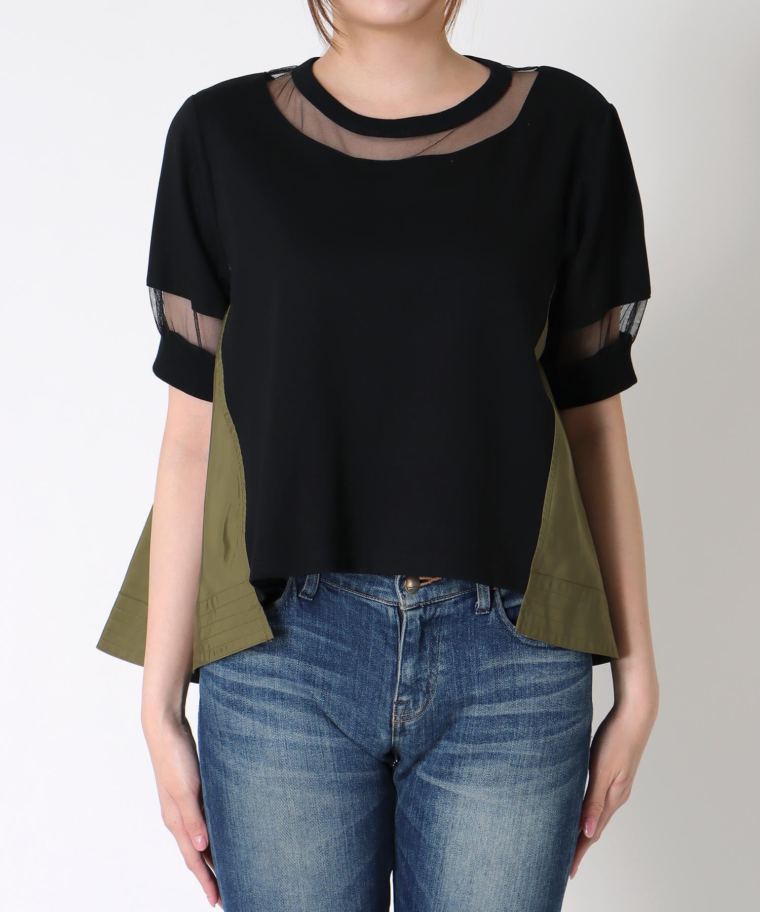 【RISLEY】BACKプリーツトップス