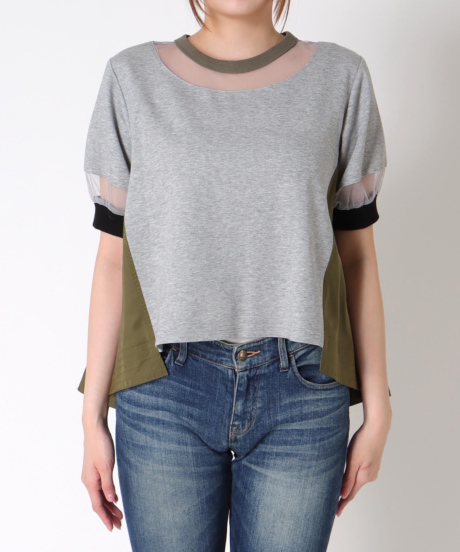 【RISLEY】BACKプリーツトップス