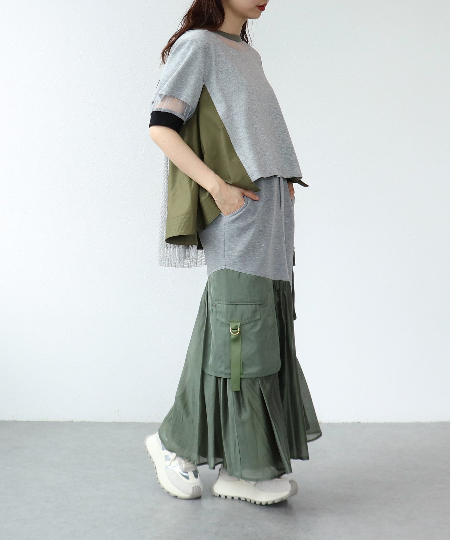 【RISLEY】BACKプリーツトップス