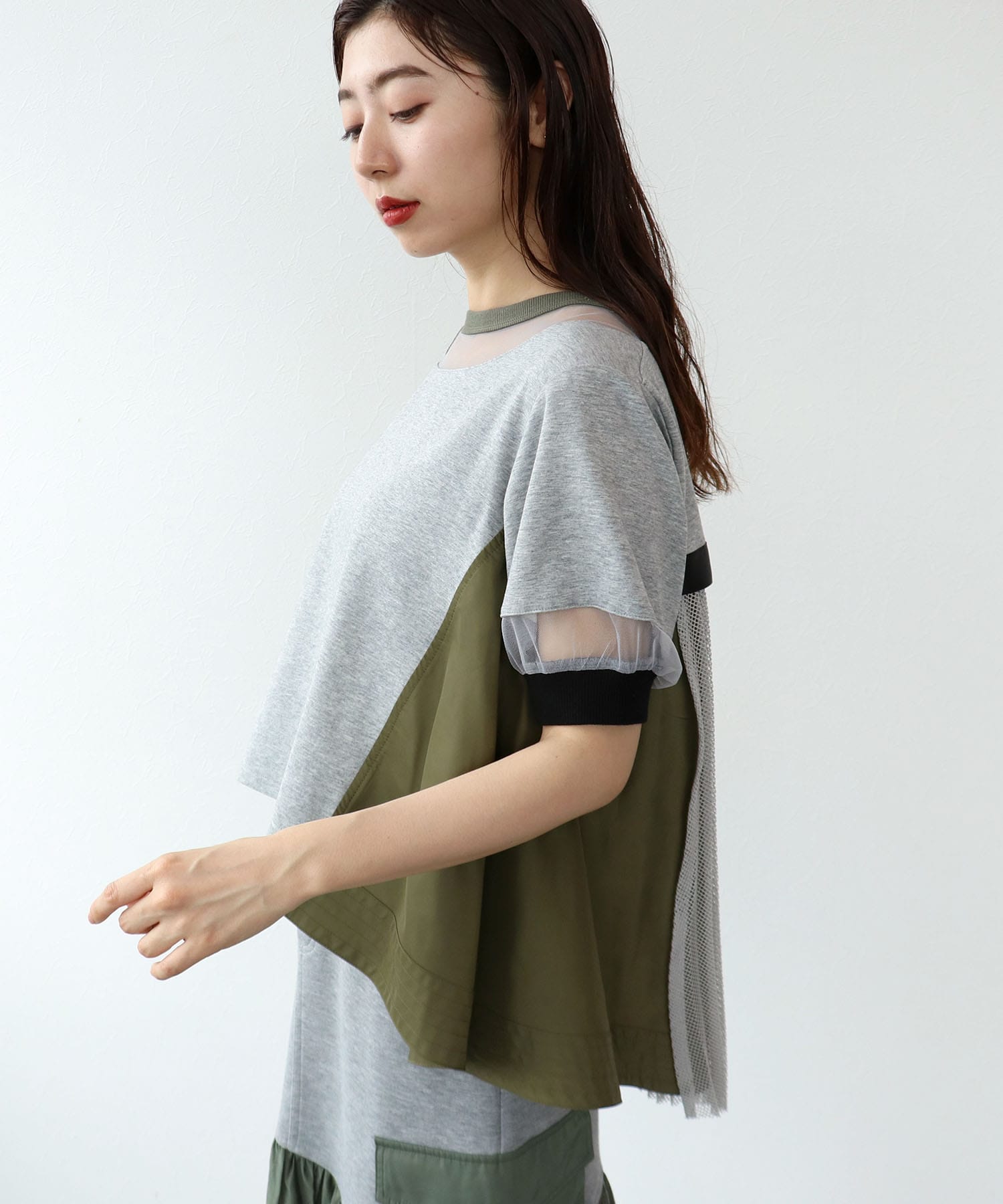 【RISLEY】BACKプリーツトップス