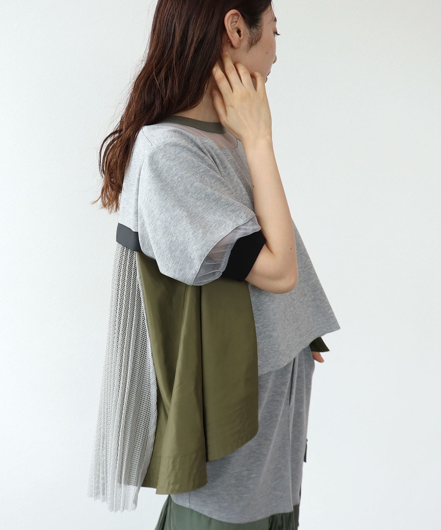 【RISLEY】BACKプリーツトップス