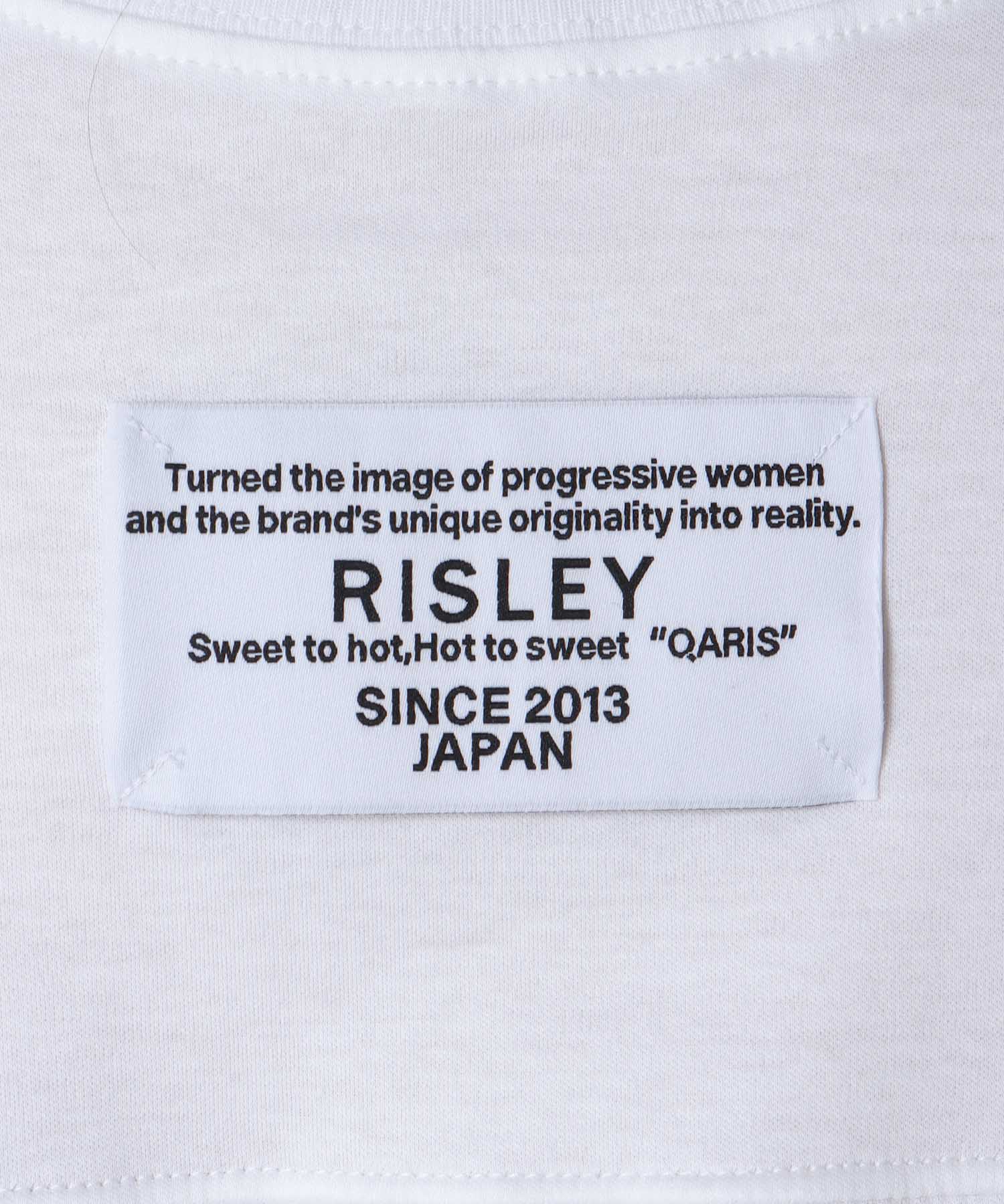 【RISLEY】カラーグラフィックＴシャツ