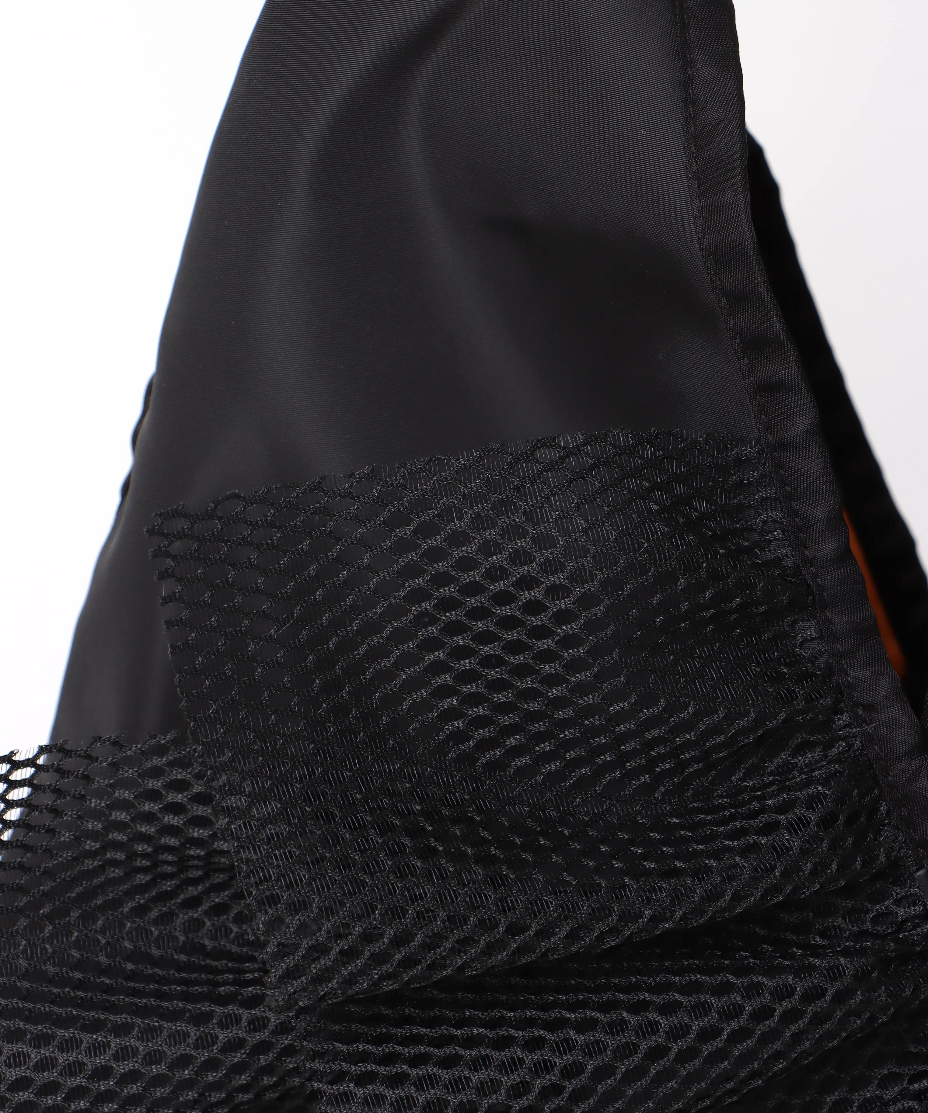 WEB限定【RISLEY×OUTDOOR PRODUCTS】トライアングルフリルメッシュバッグ