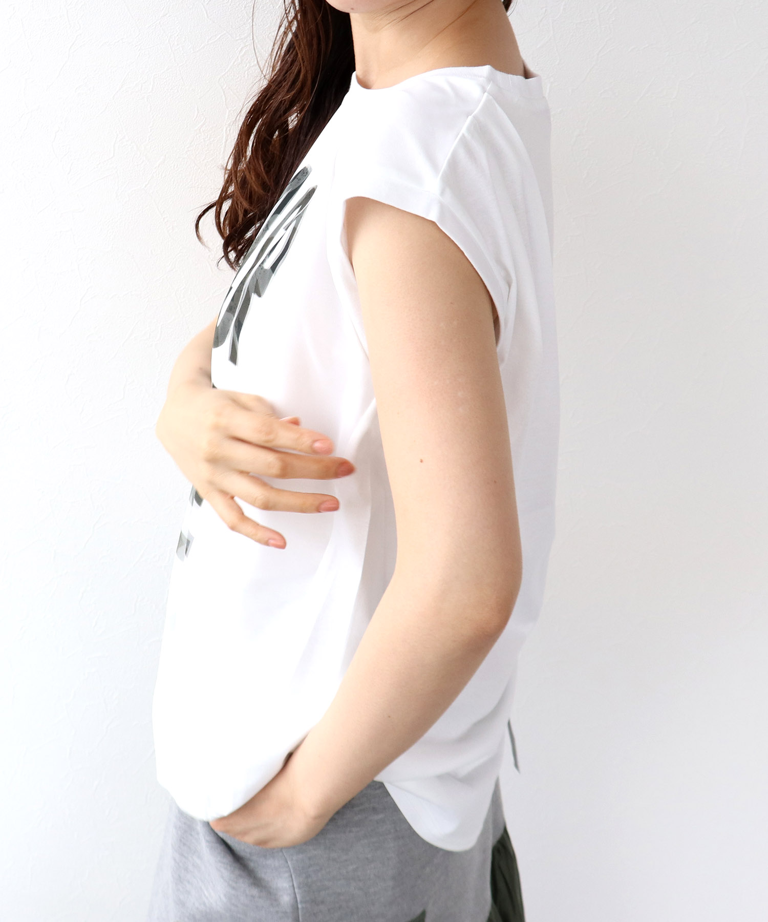 【RISLEY】メッシュレイヤードカットソー