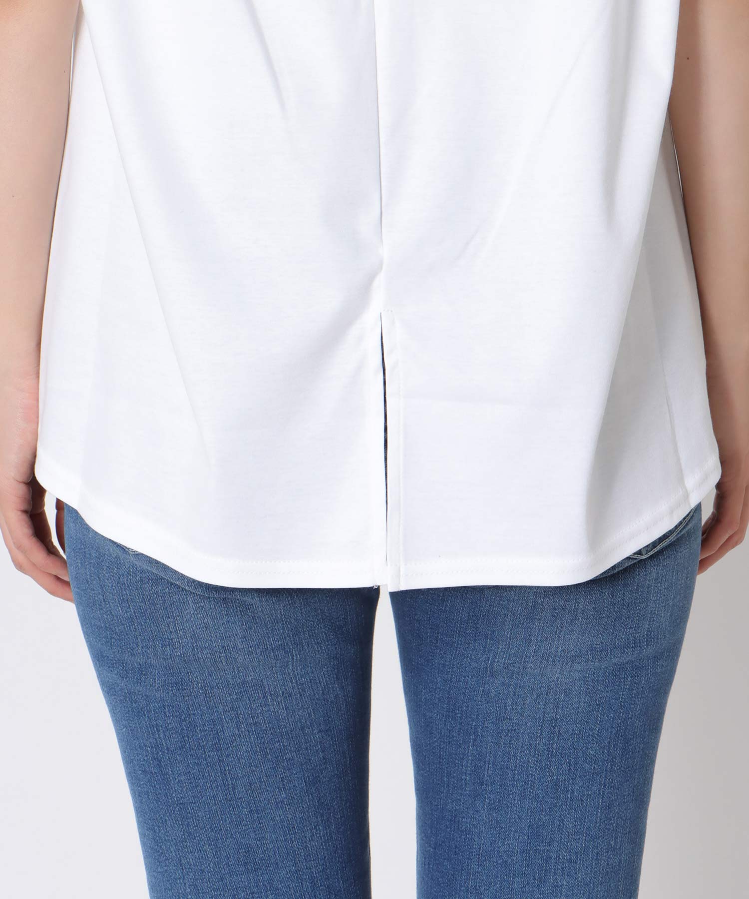 【RISLEY】メッシュレイヤードカットソー