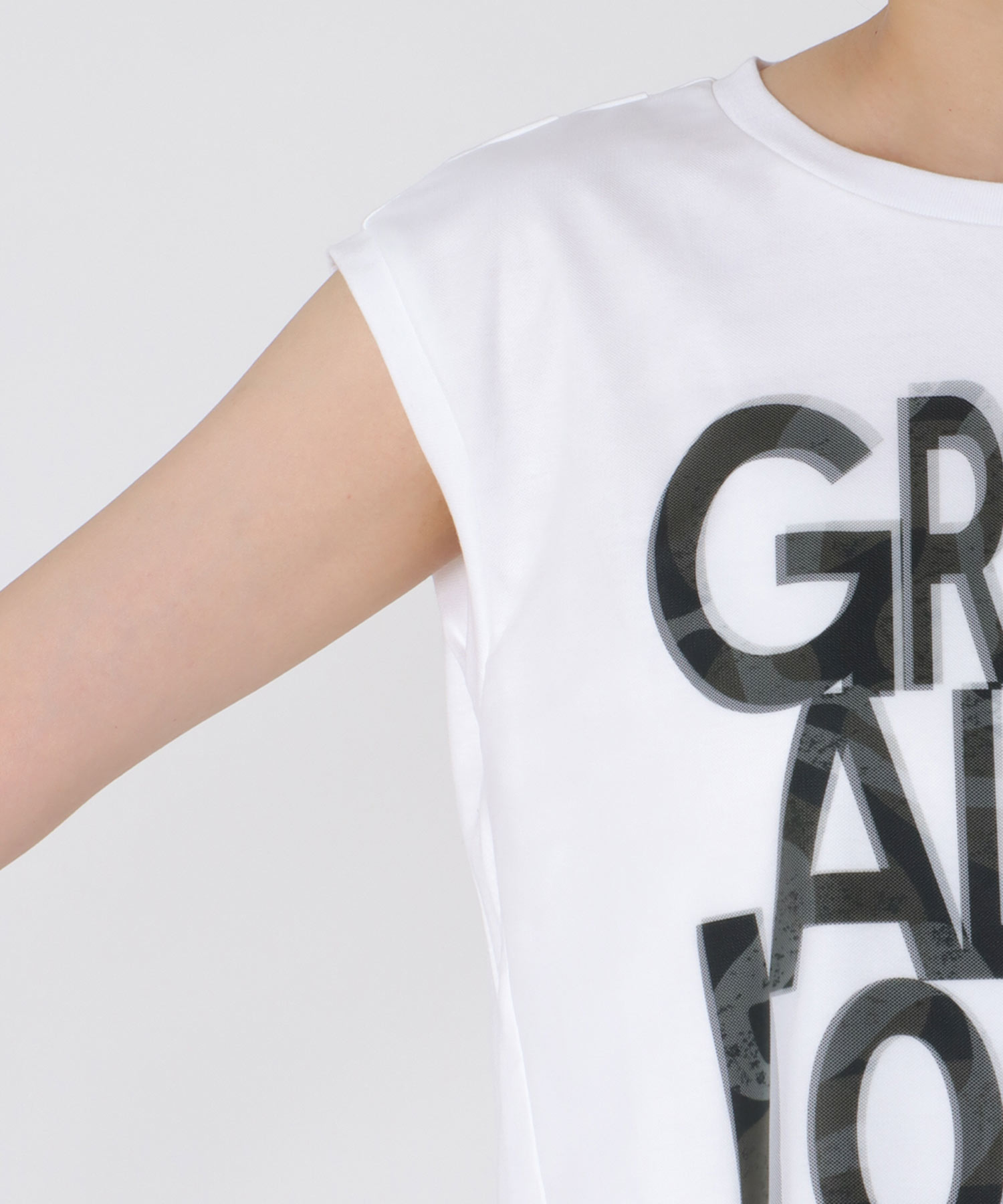 【RISLEY】メッシュレイヤードカットソー