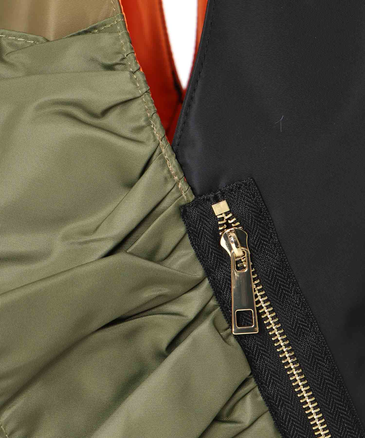 【RISLEY×OUTDOOR PRODUCTS】バイカラーフリルバッグ