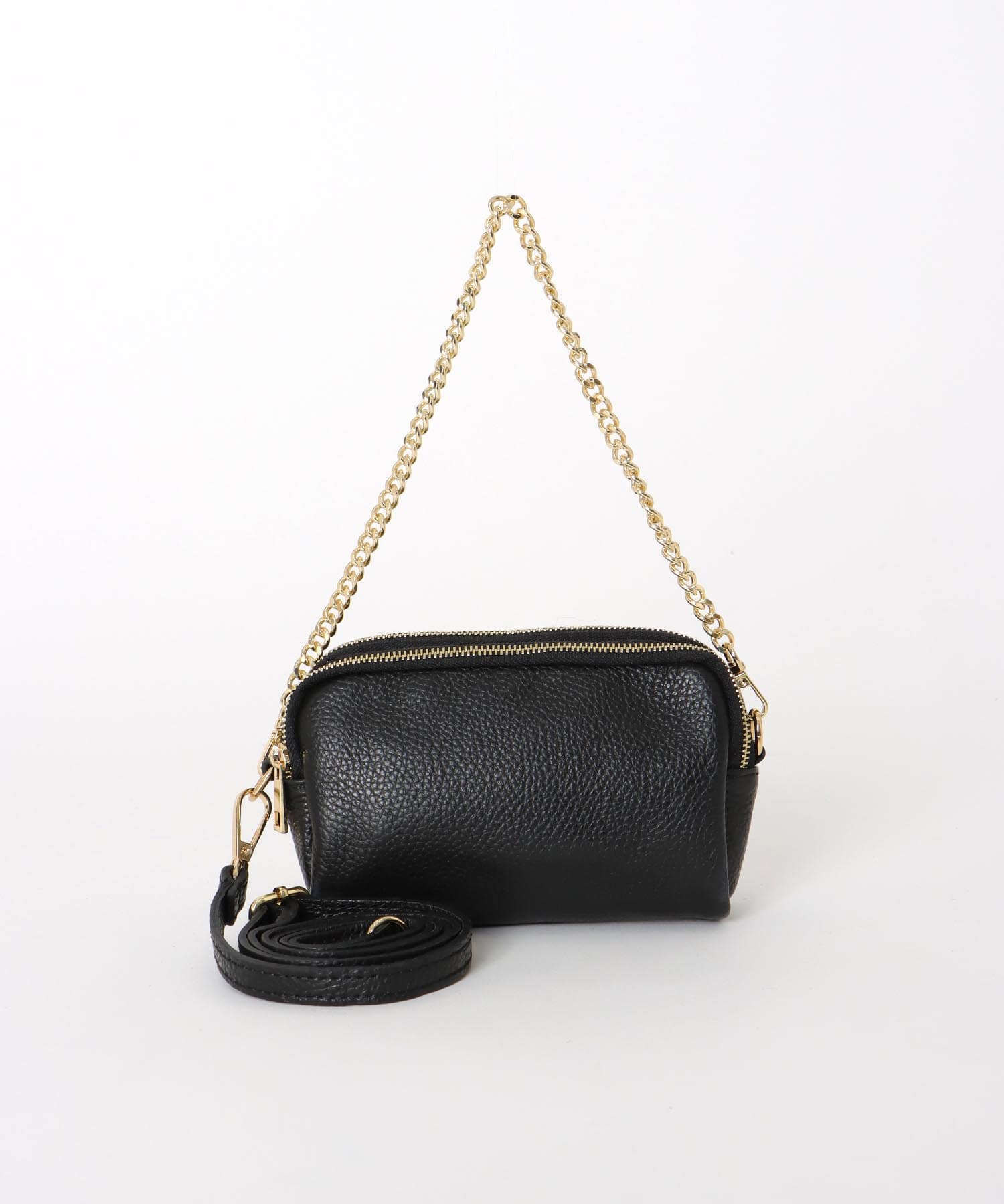 牛床革ミニショルダーバッグ