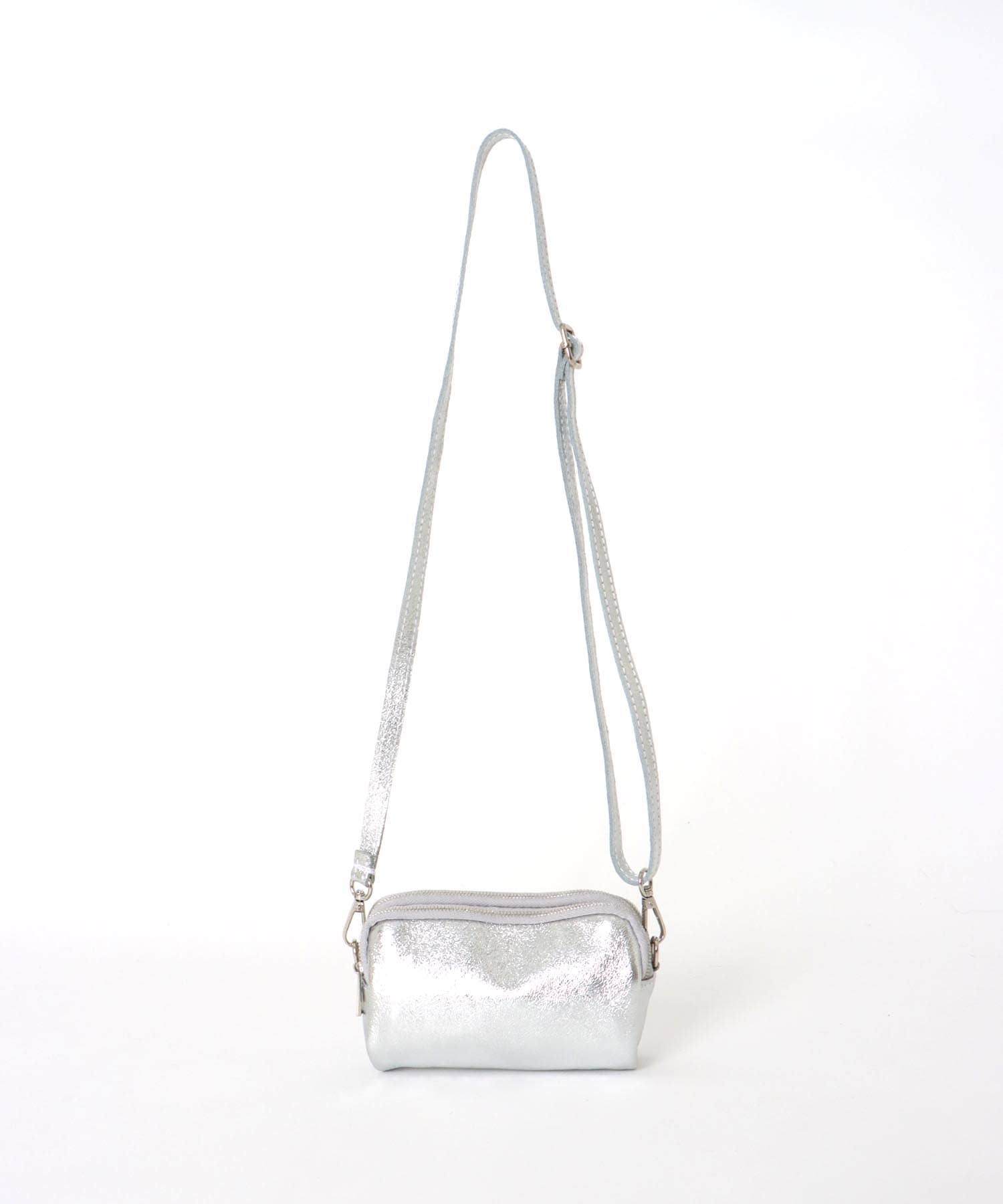 牛床革ミニショルダーバッグ