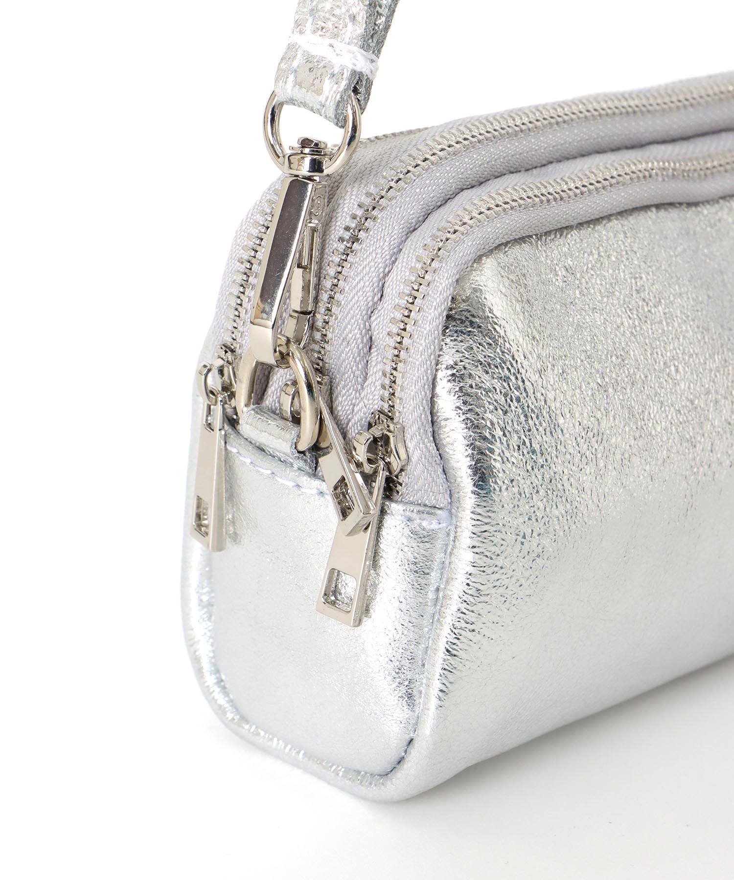 牛床革ミニショルダーバッグ