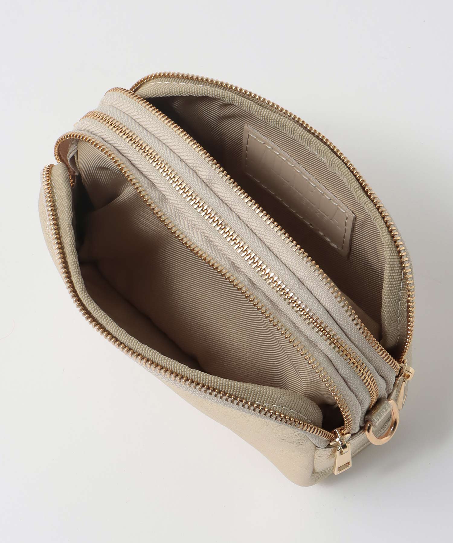 牛床革ミニショルダーバッグ