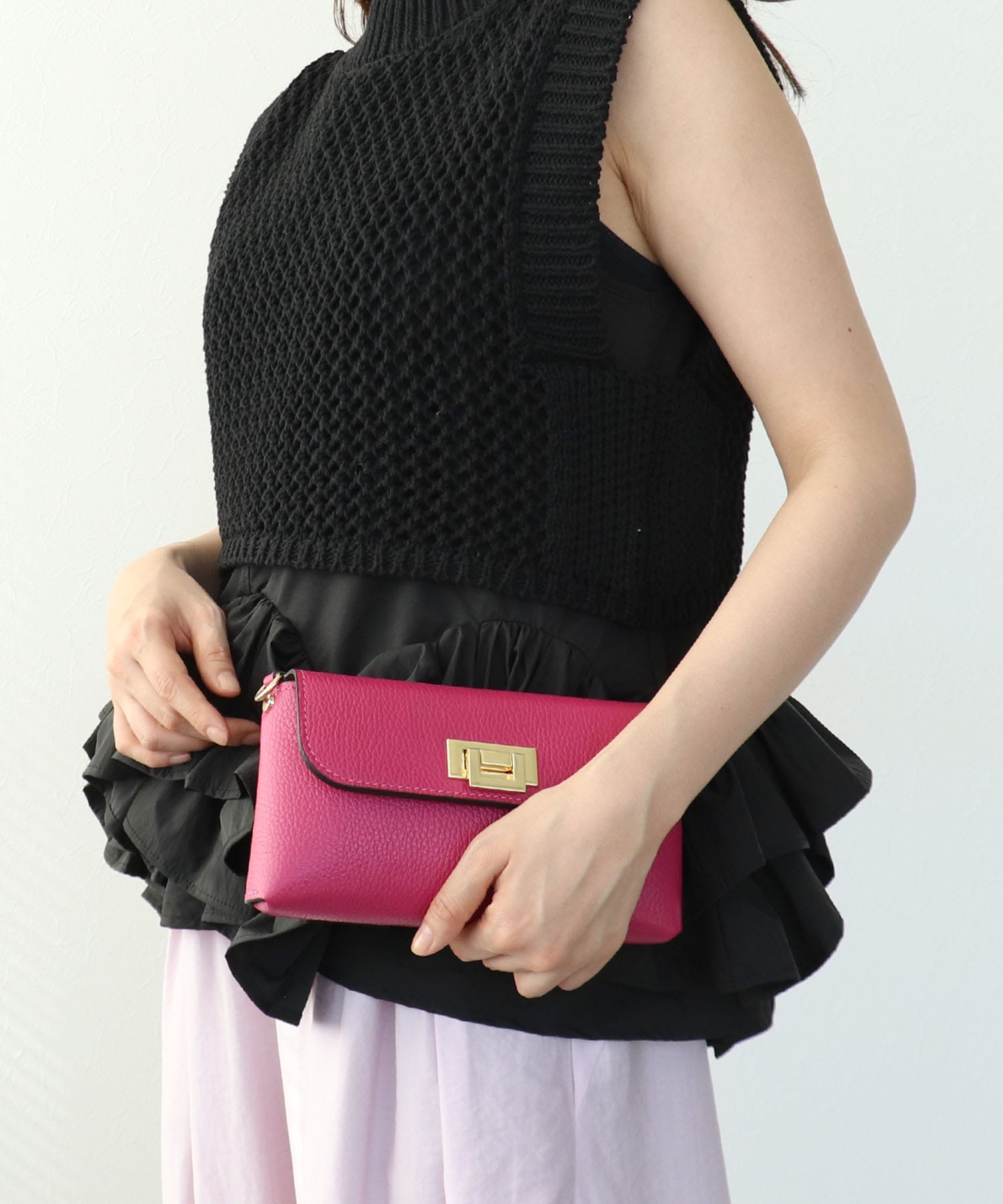 【MILLELA FIRENZE】 牛床革2Wayショルダーバッグ(別注)