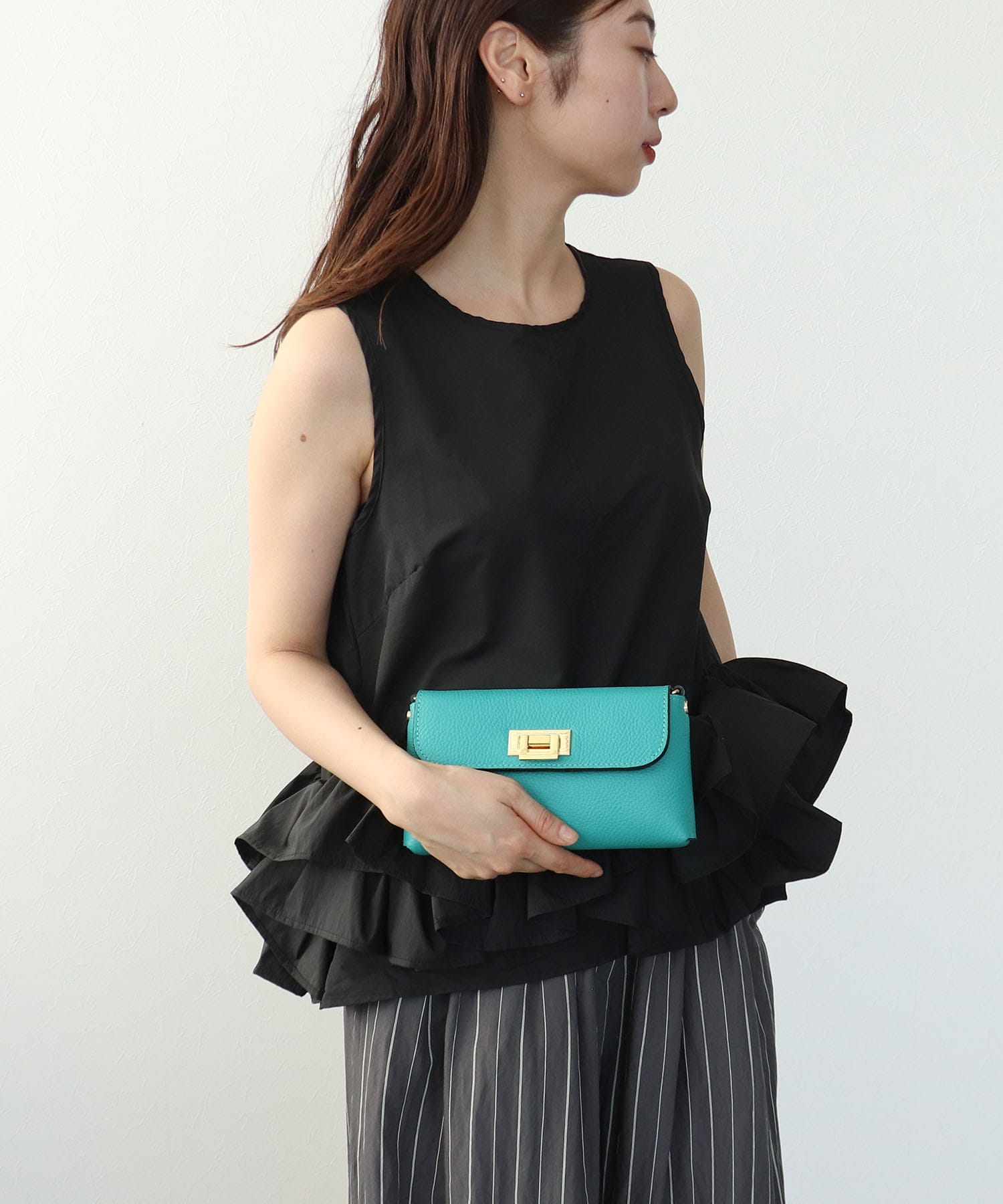 【MILLELA FIRENZE】 牛床革2Wayショルダーバッグ(別注)