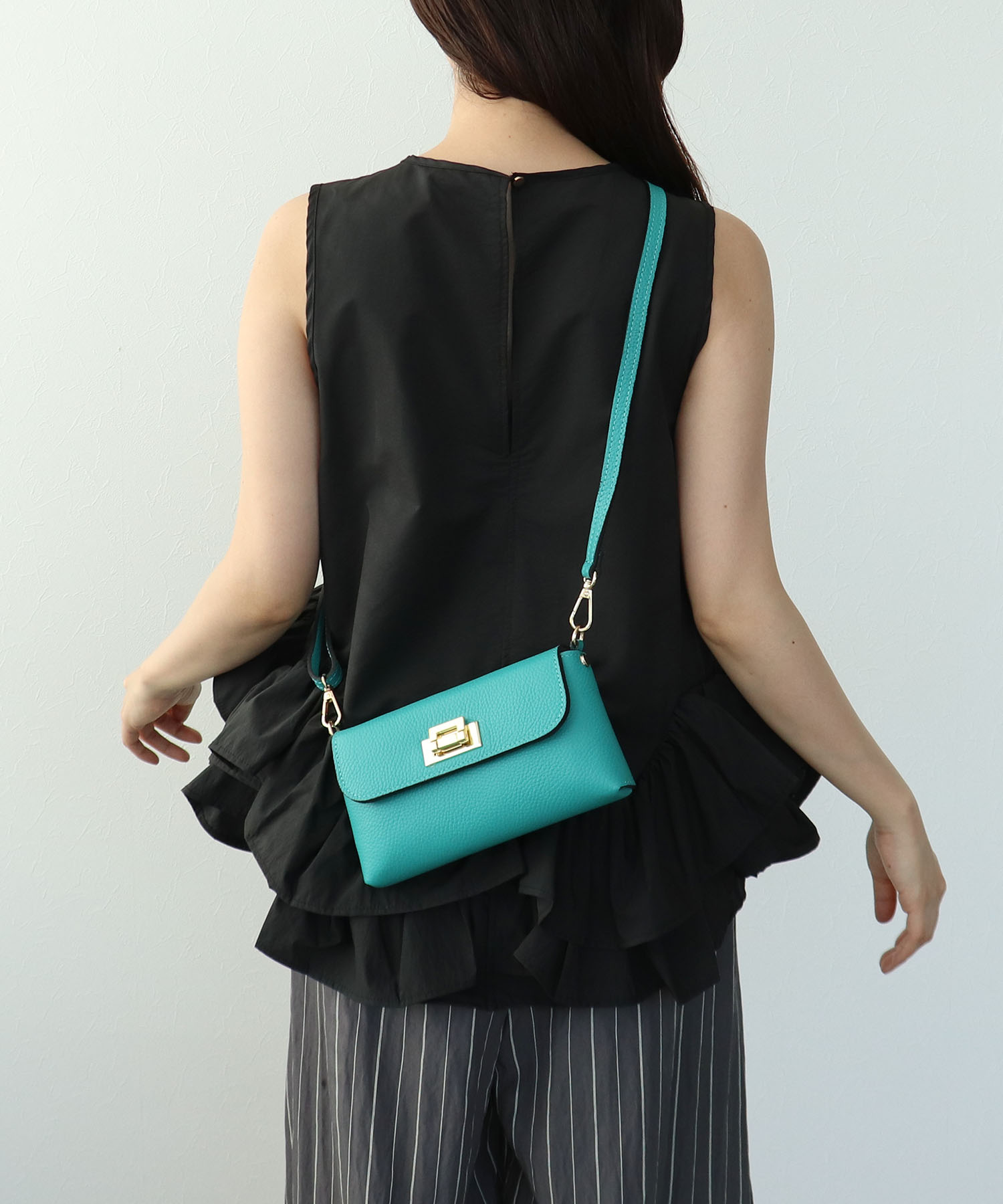 【MILLELA FIRENZE】 牛床革2Wayショルダーバッグ(別注)