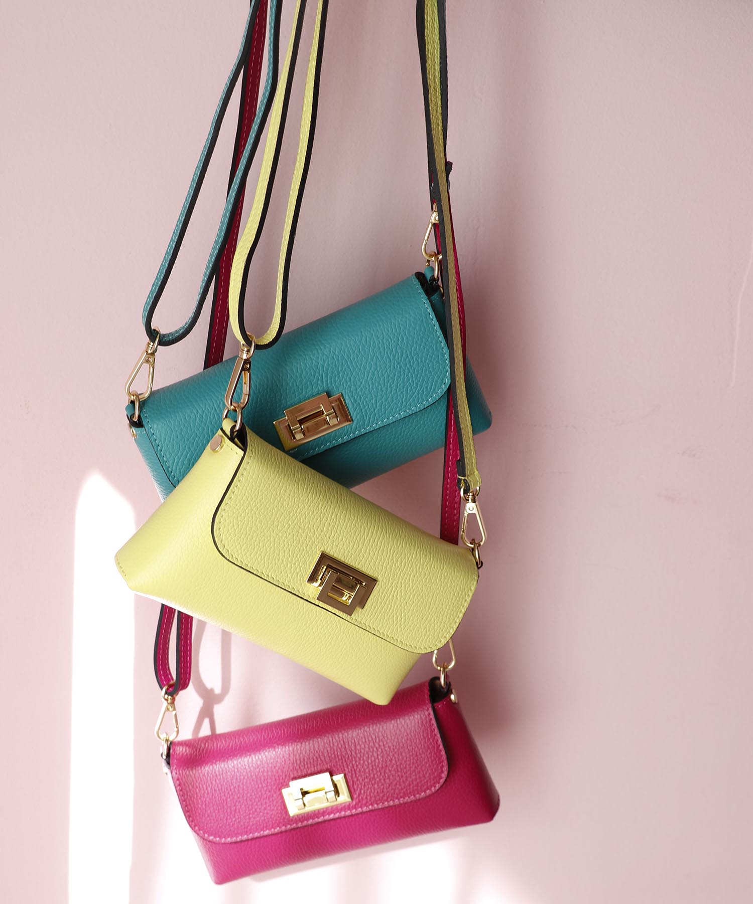 【MILLELA FIRENZE】 牛床革2Wayショルダーバッグ(別注)