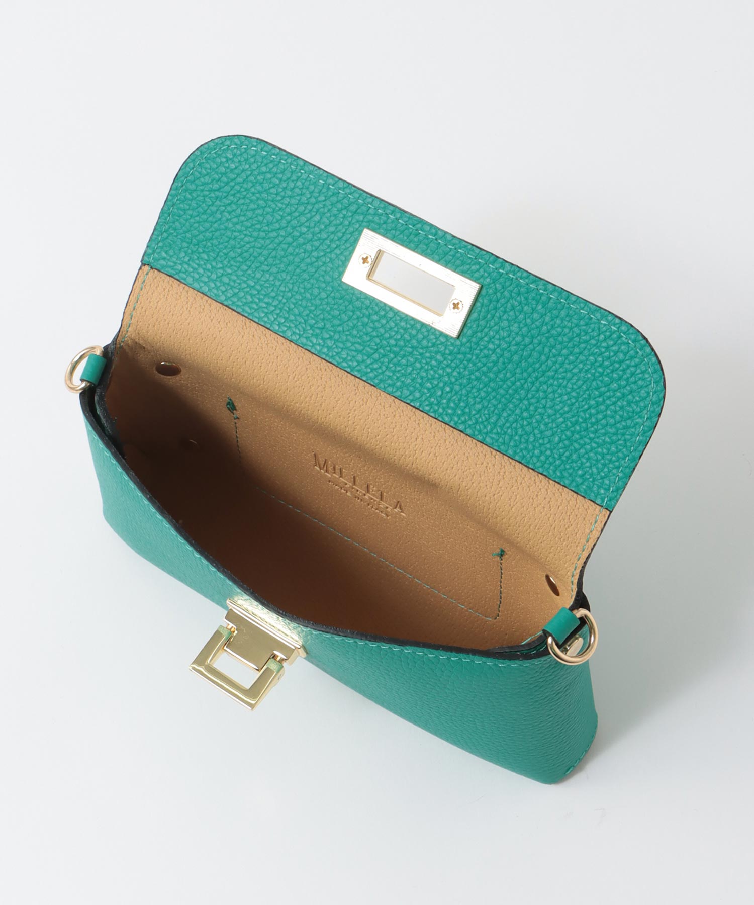 【MILLELA FIRENZE】 牛床革2Wayショルダーバッグ(別注)