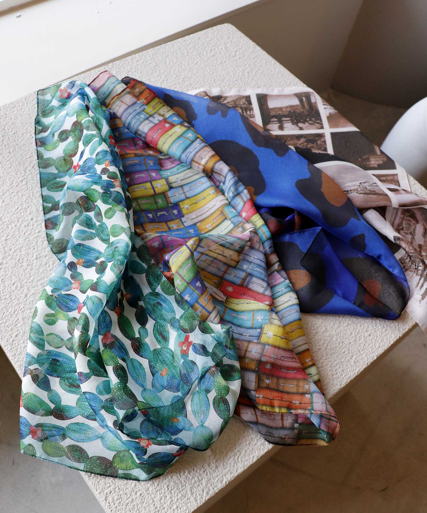 アソートプリントスカーフ