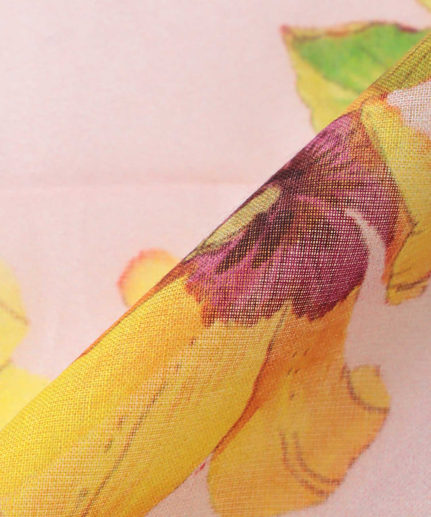 フラワーアソートプリントスカーフ