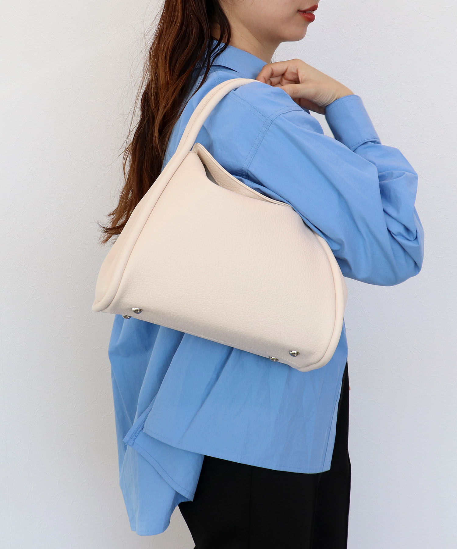 通しハンドルフラップトート