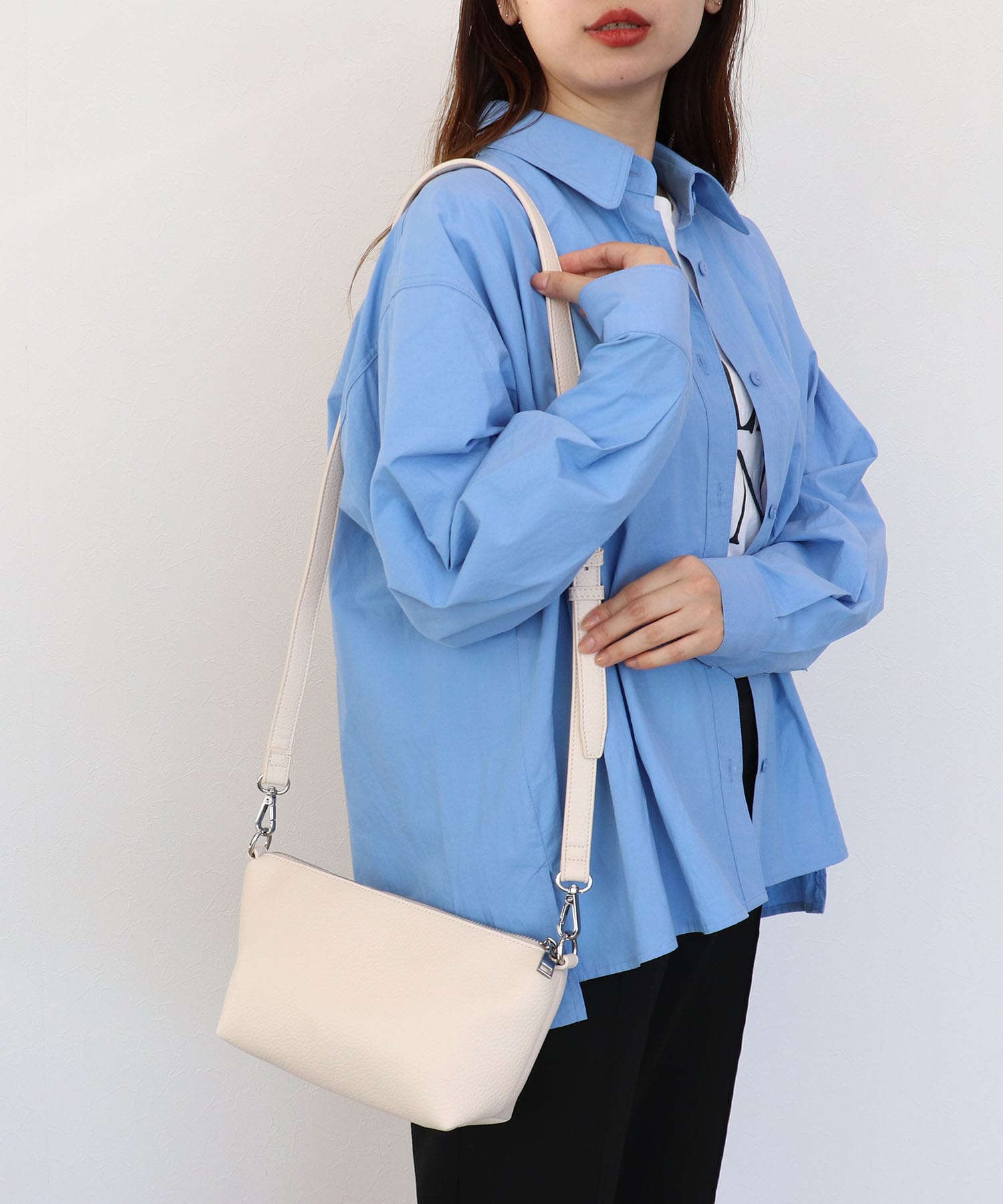 通しハンドルフラップトート