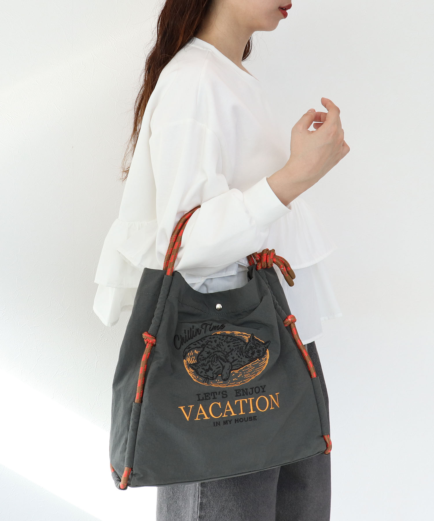 刺繍アソートトート