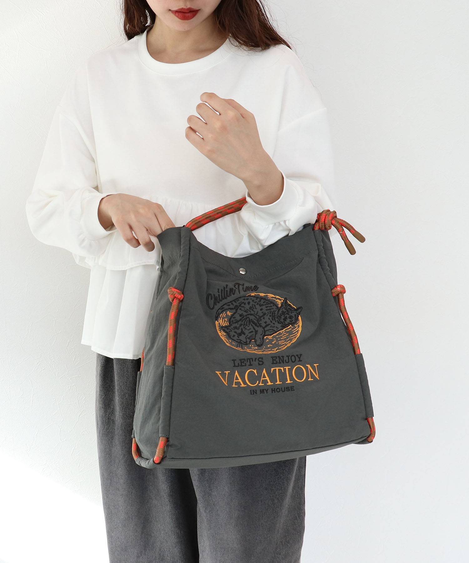 刺繍アソートトート