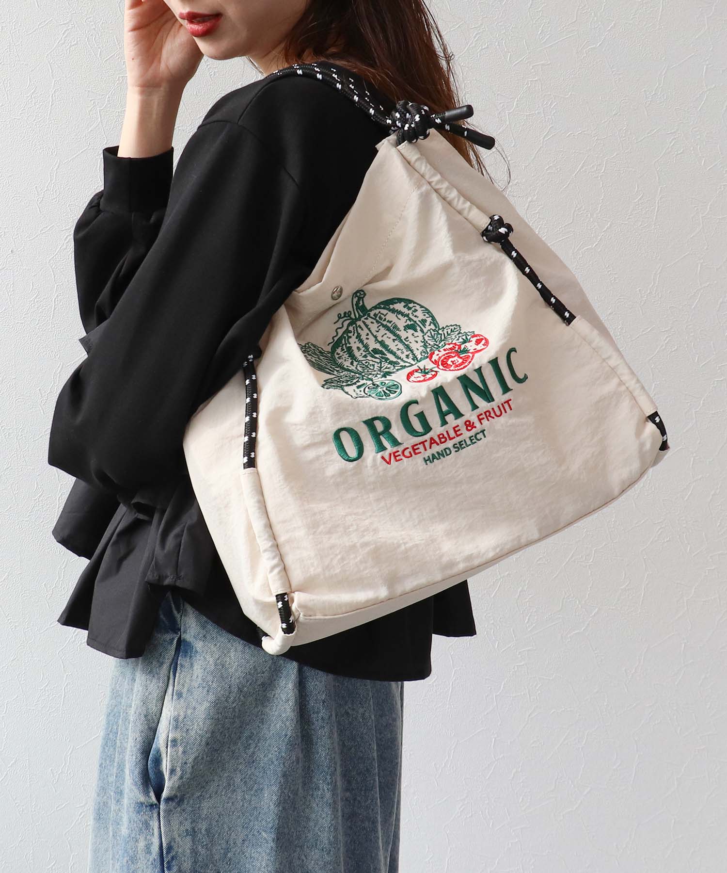 刺繍アソートトート