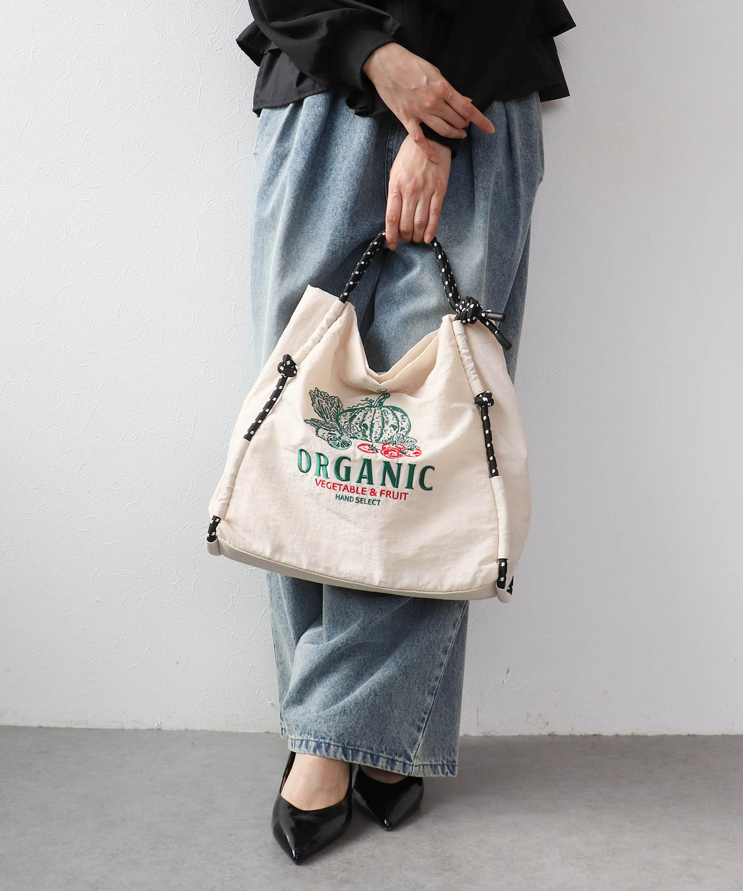 刺繍アソートトート