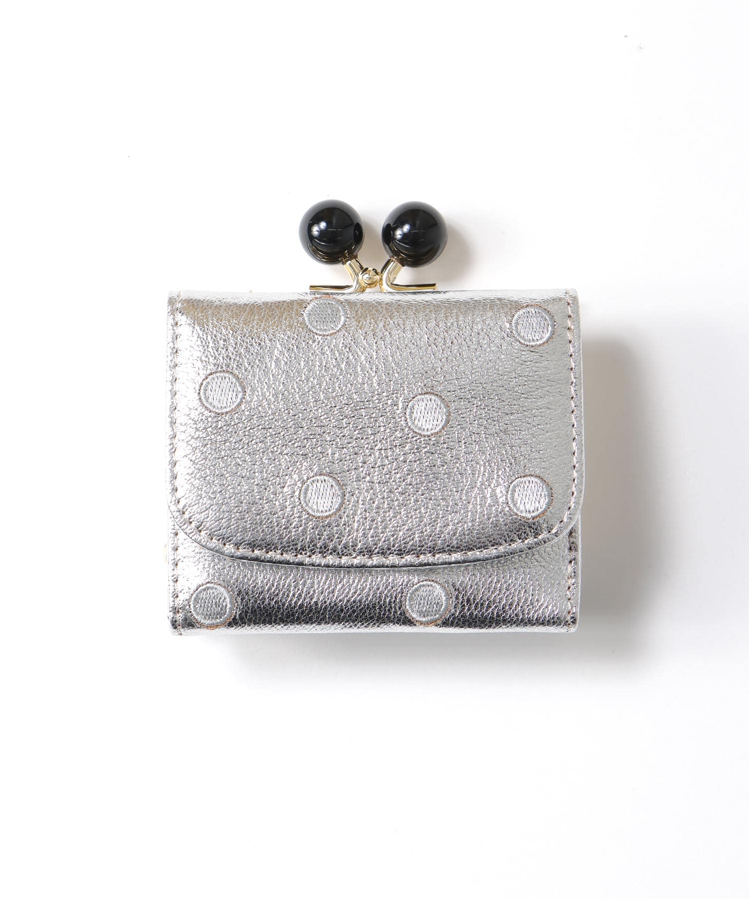 【perche】山羊革三つ折りウォレット