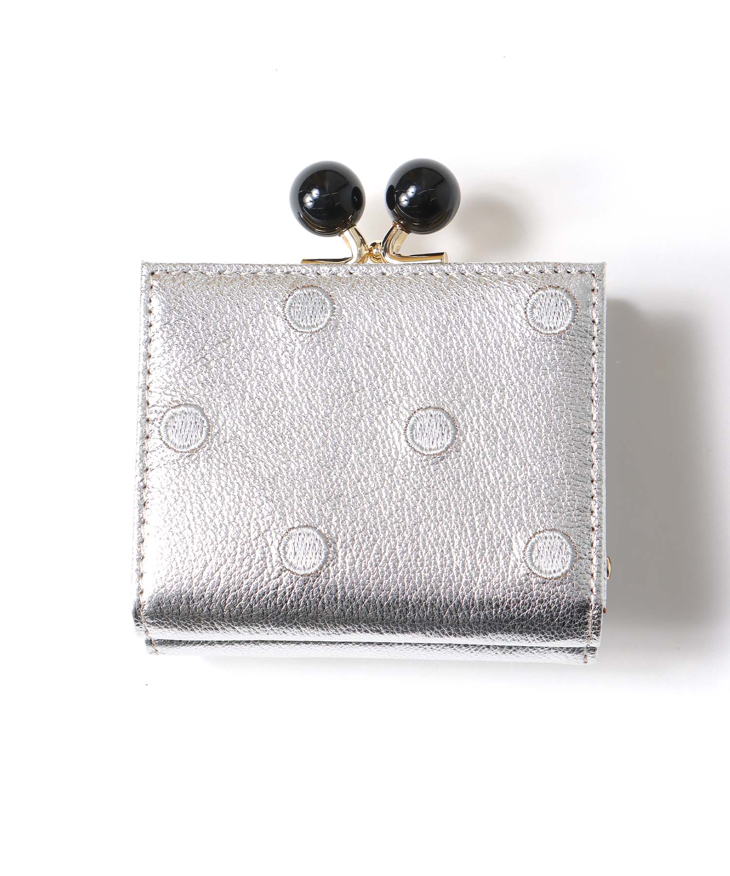 【perche】山羊革三つ折りウォレット